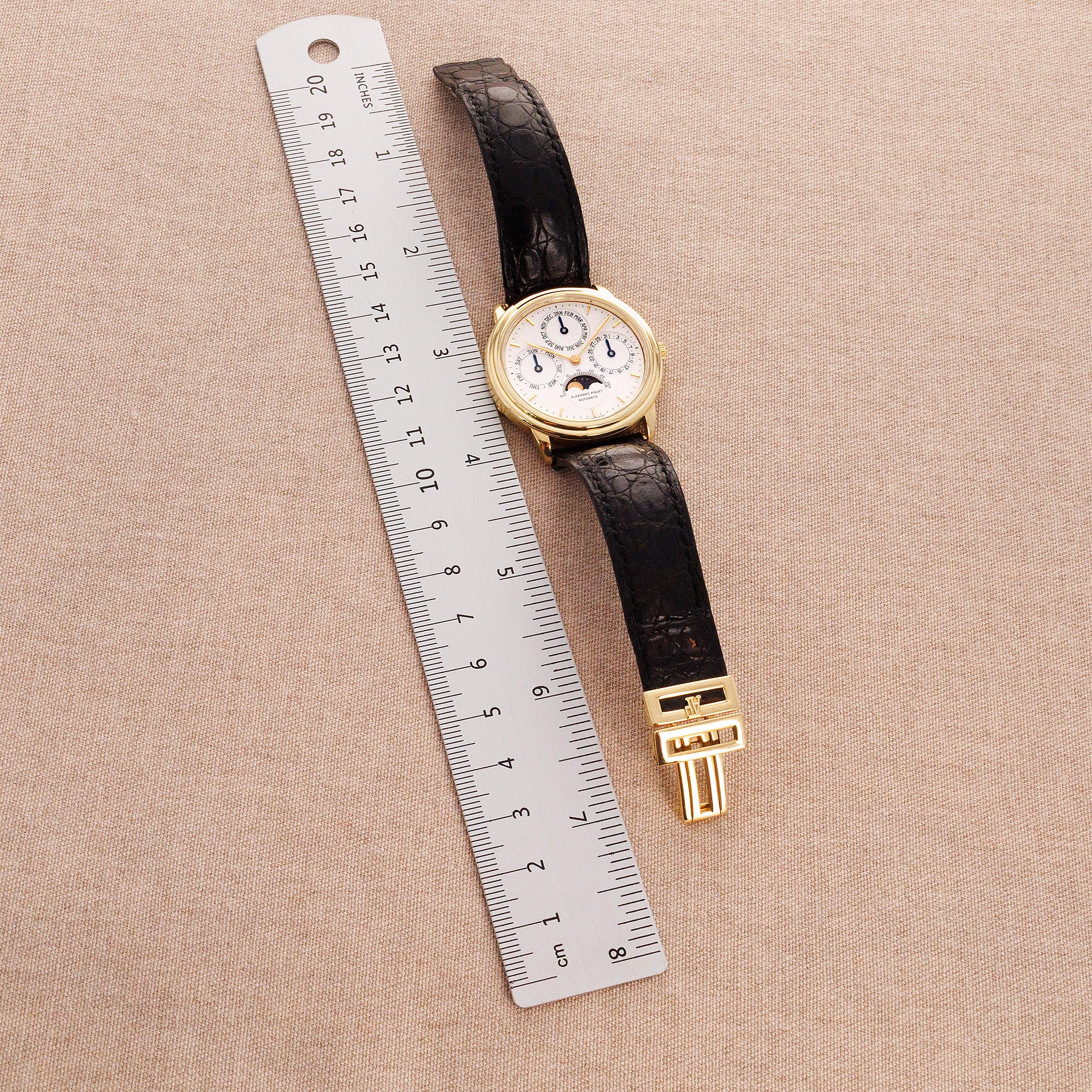 Audemars Piguet - Audemars Piguet Vintage Yellow Gold Perpetual Calendar Ref. 25657BA - The Keystone Watches