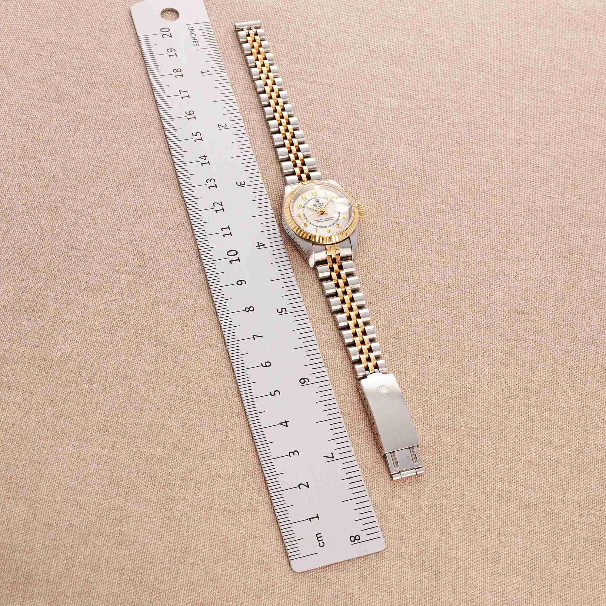 Rolex - Rolex Two-Tone Datejust Ref. 69173 with Boiler Gauge Dial and Original Warranty - The Keystone Watches