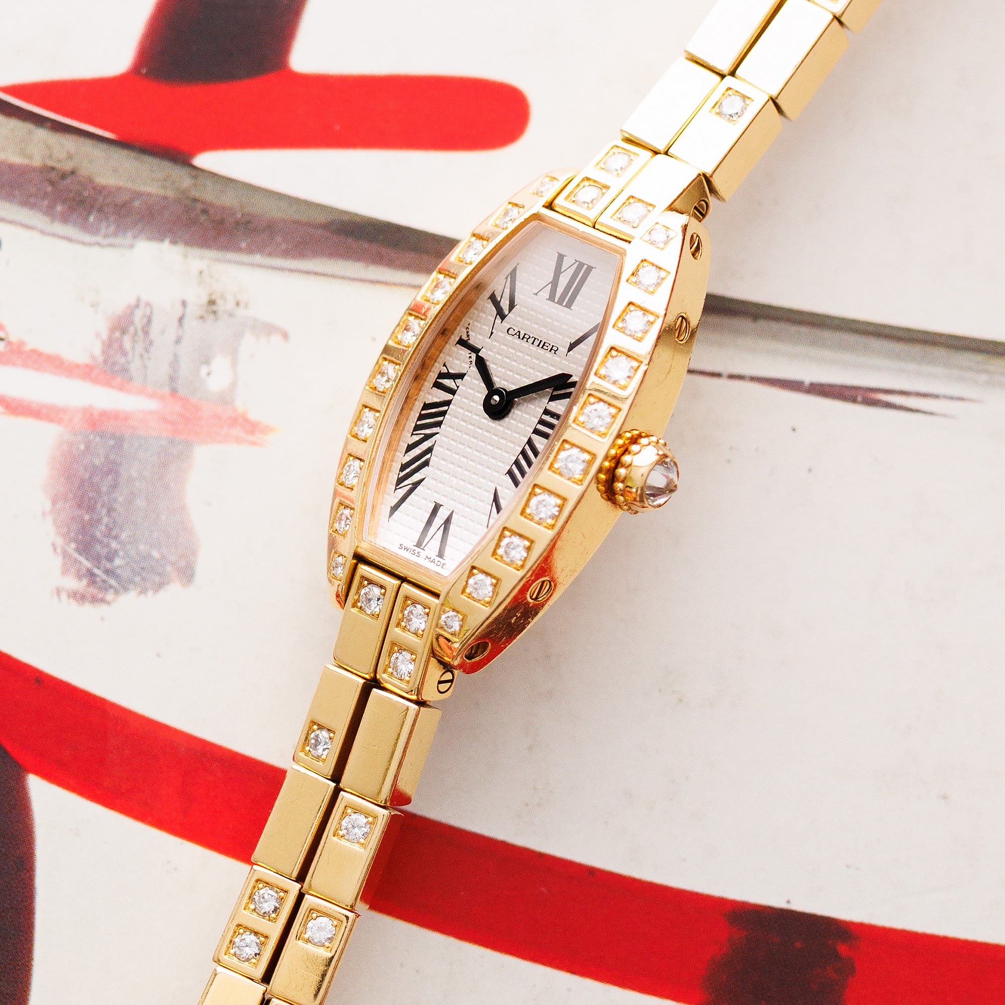 Cartier - Cartier Yellow Gold Mini Tonneau Watch Ref. 2563 - The Keystone Watches