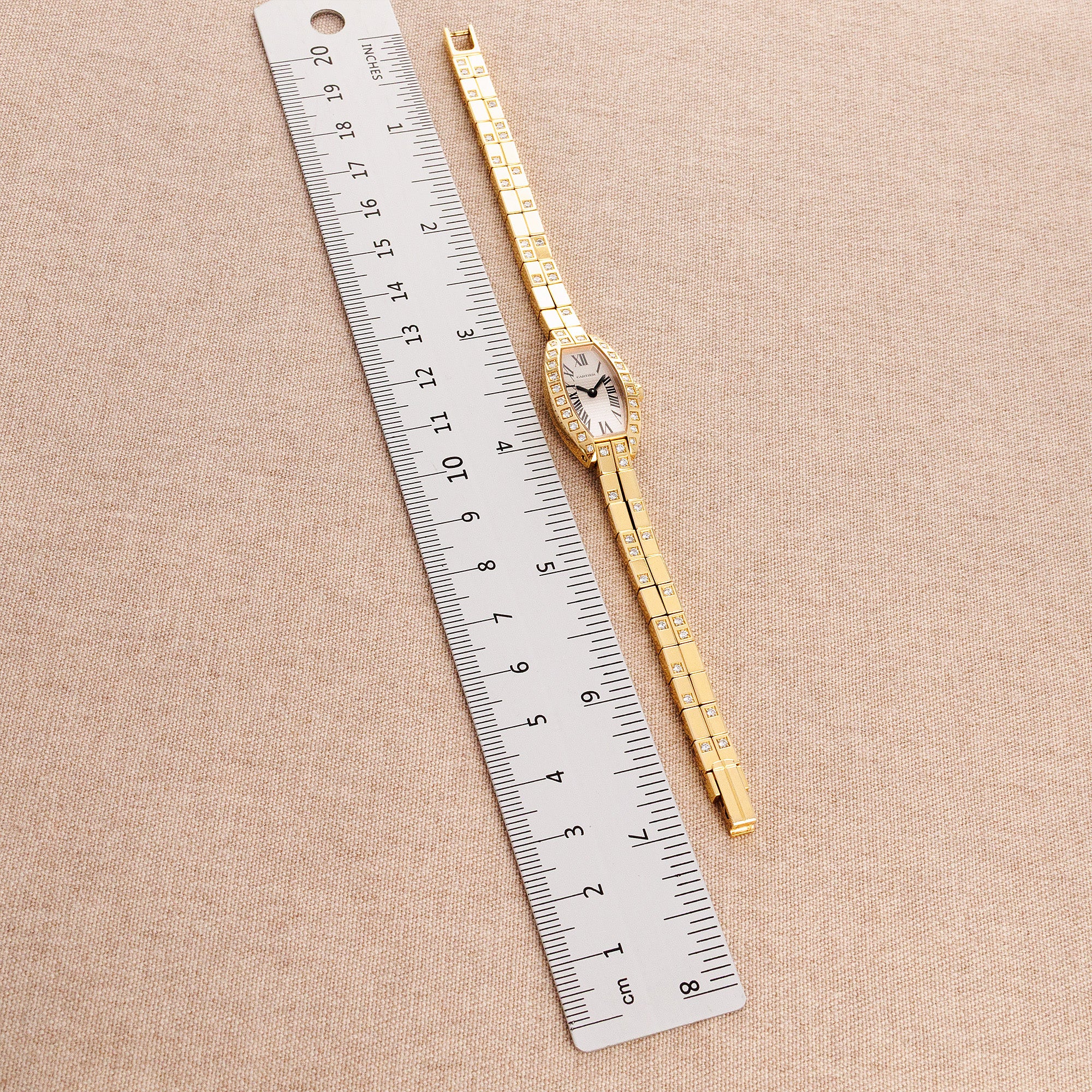 Cartier - Cartier Yellow Gold Mini Tonneau Watch Ref. 2563 - The Keystone Watches