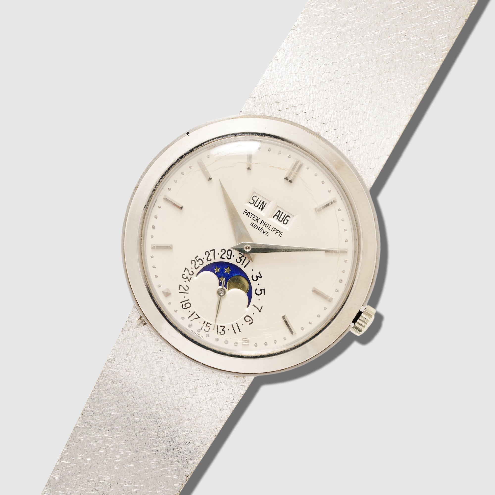 Patek Philippe White Gold Perpetual Calendar Ref. 3448