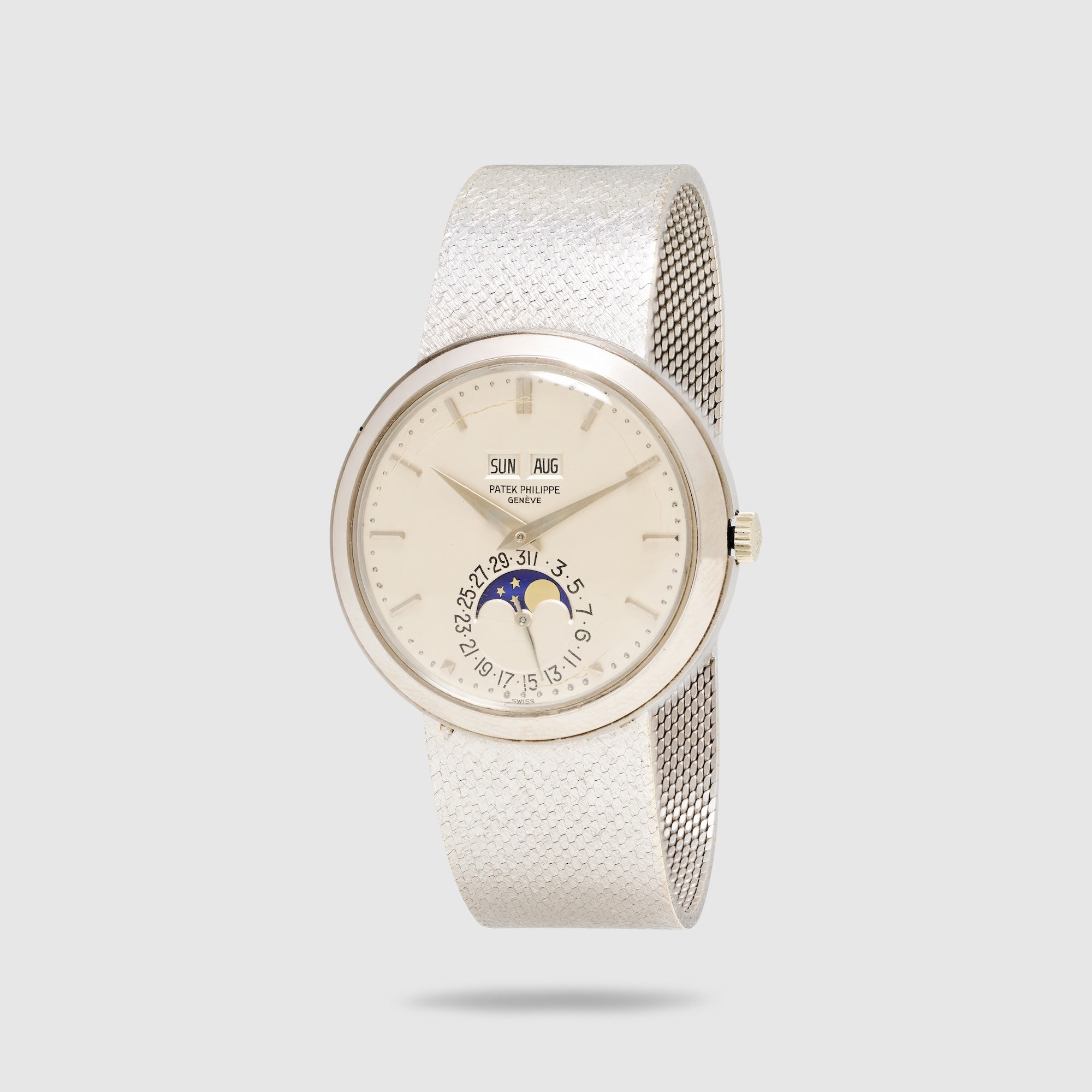 Patek Philippe White Gold Perpetual Calendar Ref. 3448