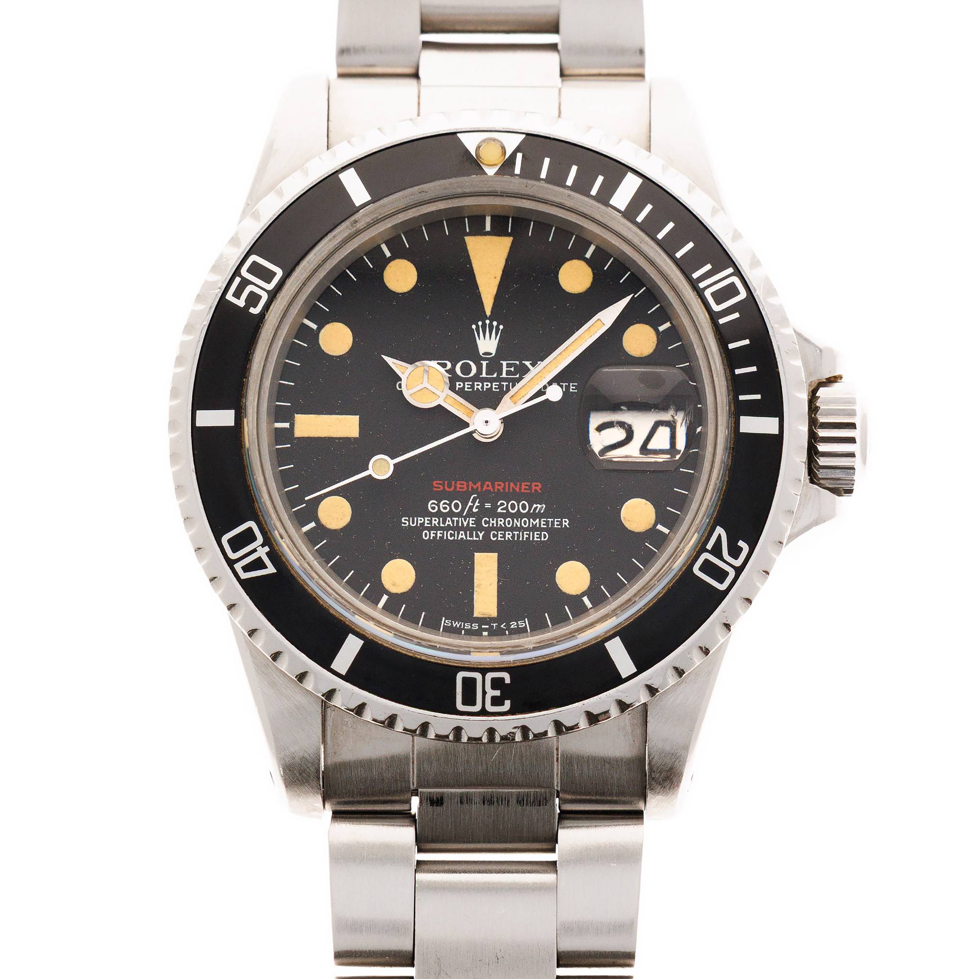 Rolex - Rolex Steel Red Submariner Ref. 1680 - The Keystone Watches