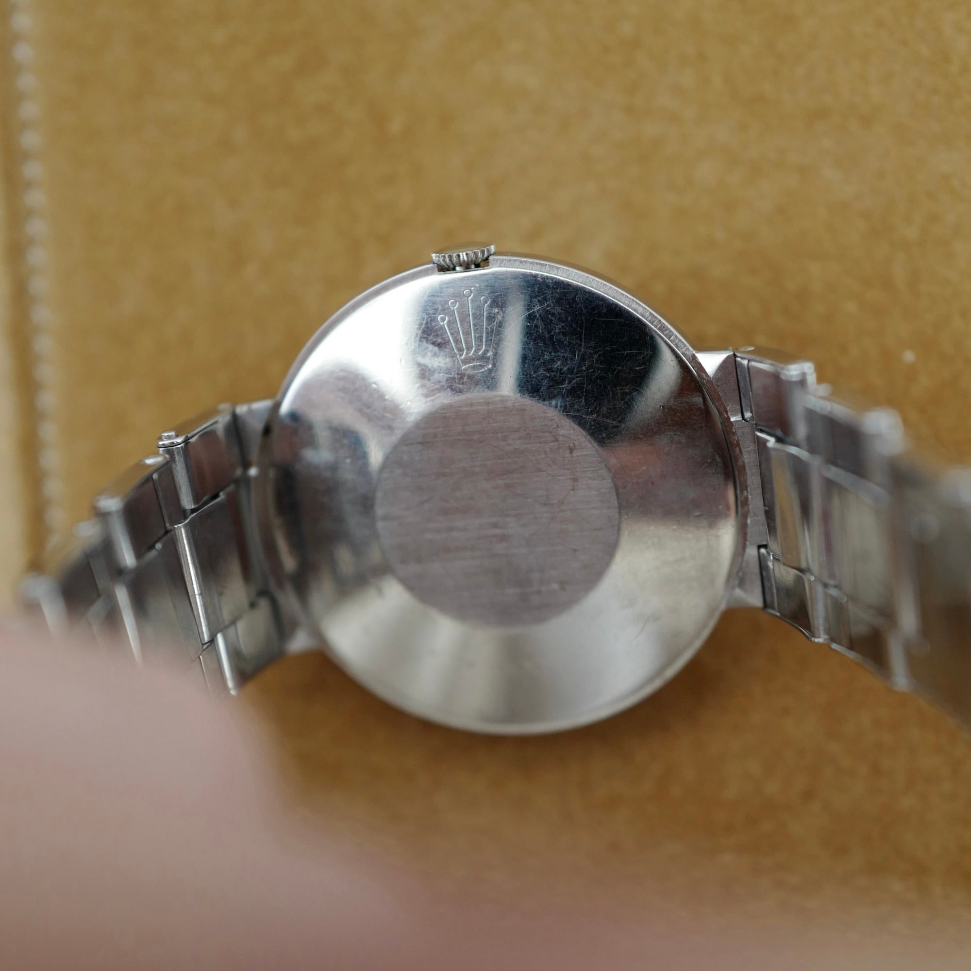 Rolex Steel Precision UFO Ref. 9083 with Honeycomb Dial