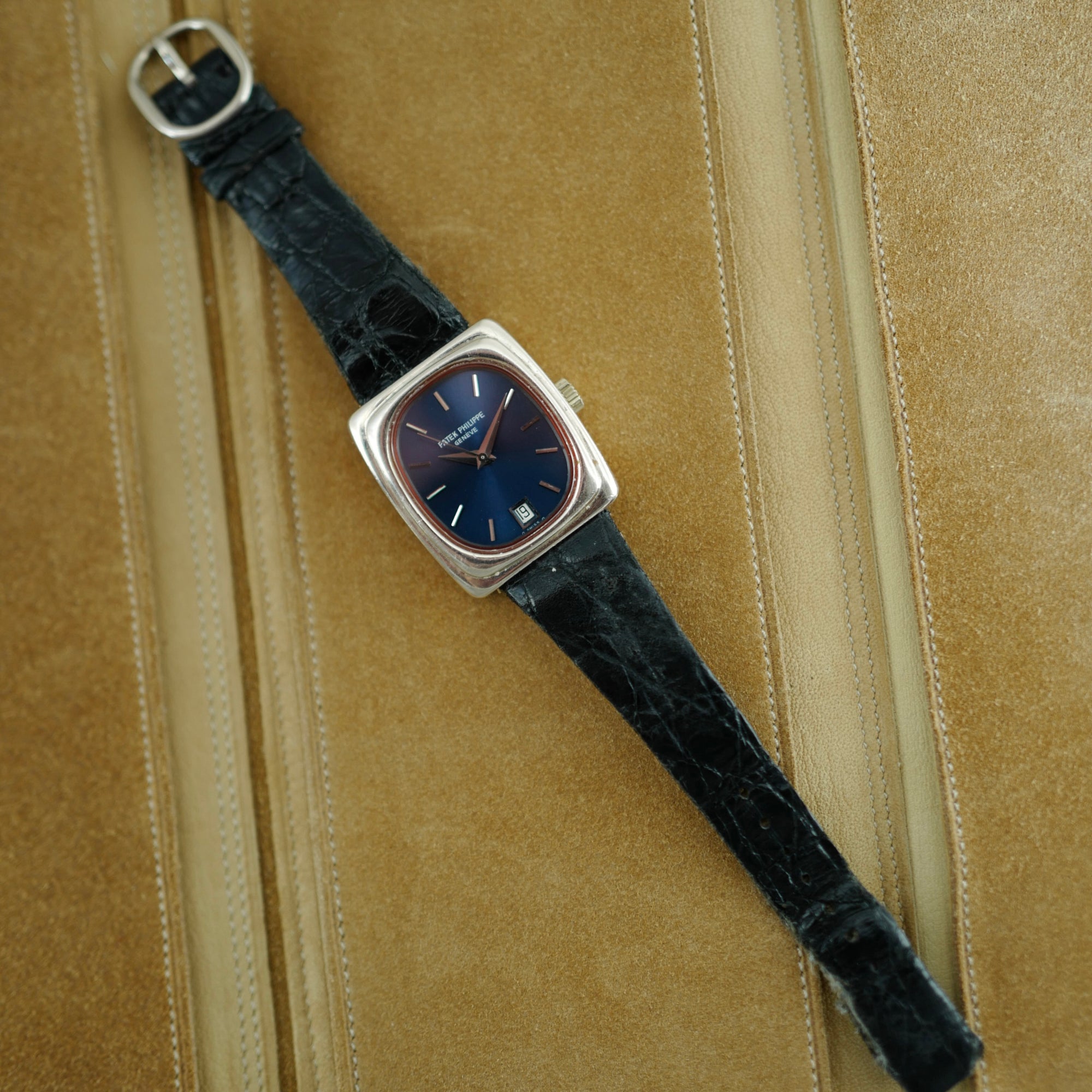 Patek Phillipe White Gold Beta 21 Watch Ref. 3603 (New Arrival)