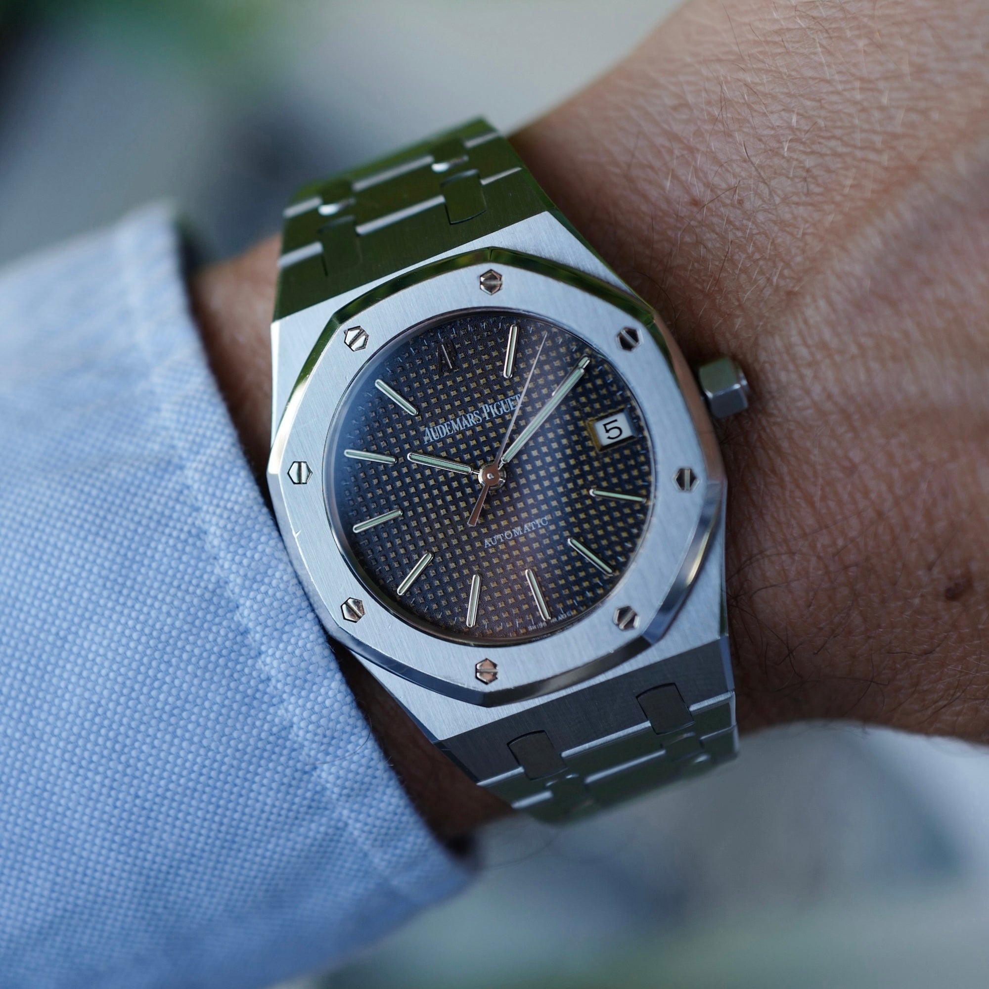 Audemars Piguet Steel Royal Oak Ref. 14790 with Tropical Dial (New Arrival)