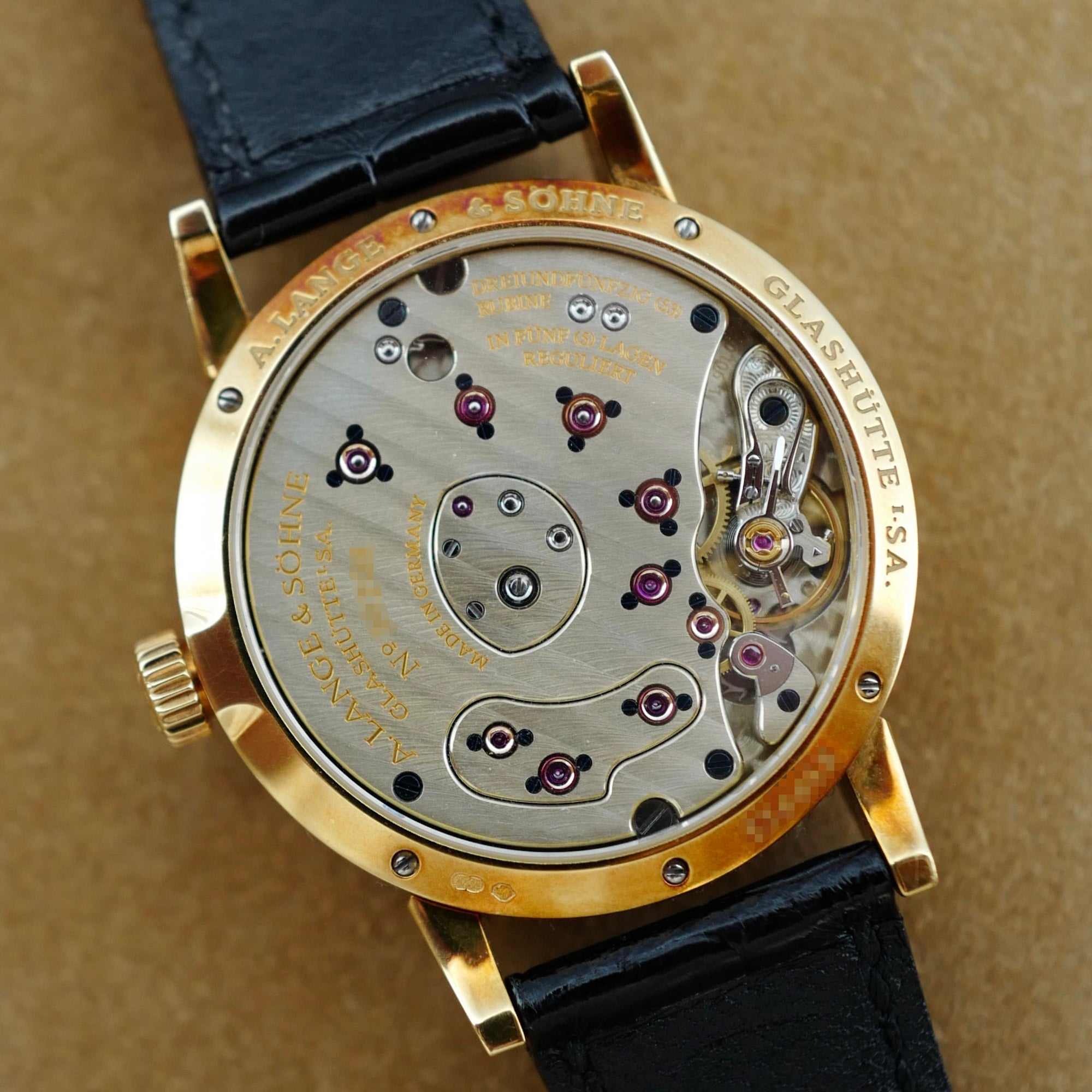 A. Lange &amp; Sohne - A. Lange &amp; Sohne Yellow Gold Little Lange 1 Ref. 111.021 - The Keystone Watches