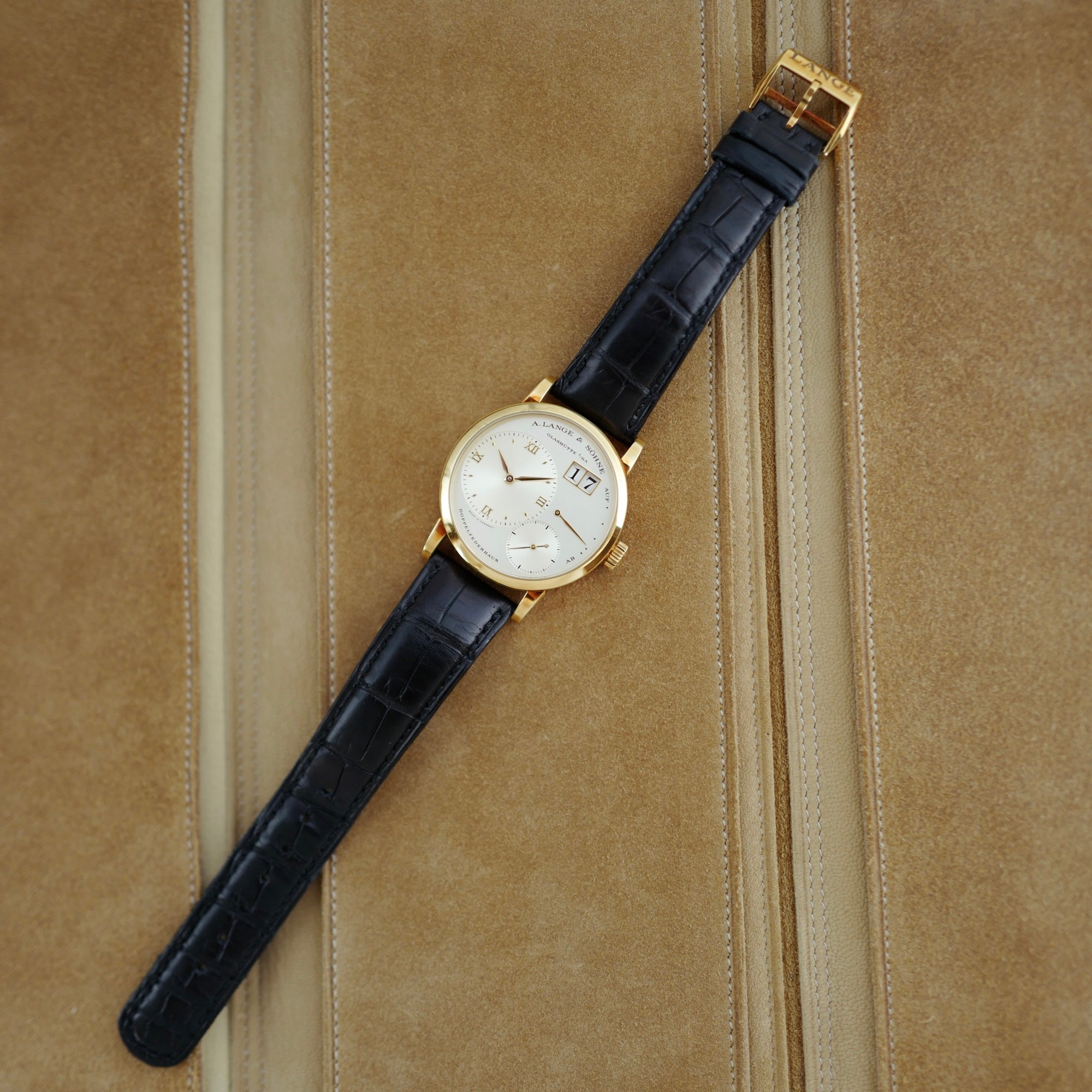 A. Lange &amp; Sohne - A. Lange &amp; Sohne Yellow Gold Little Lange 1 Ref. 111.021 - The Keystone Watches