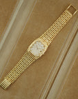 Audemars Piguet Yellow Gold Bamboo Pave Automatic (New Arrival)
