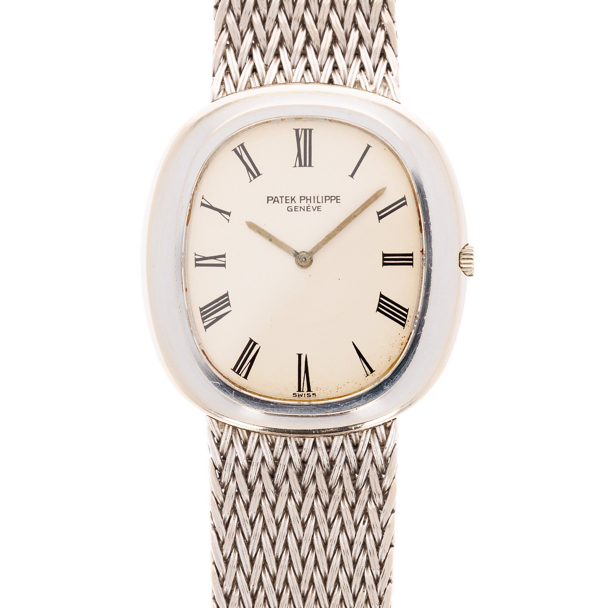 Patek Philippe White Gold Ellipse Ref. 3589