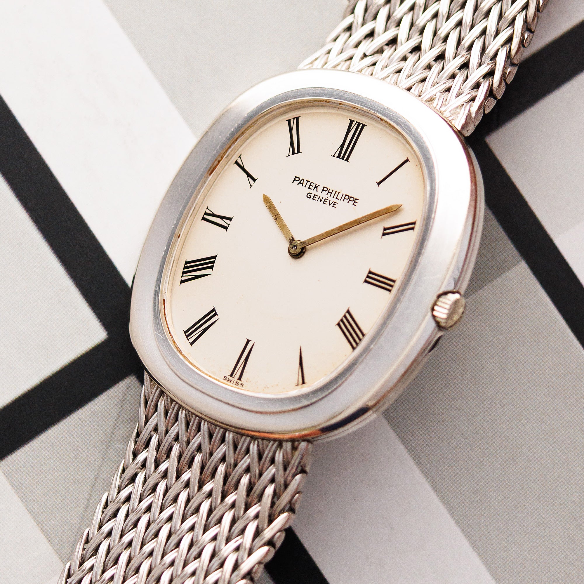 Patek Philippe White Gold Ellipse Ref. 3589