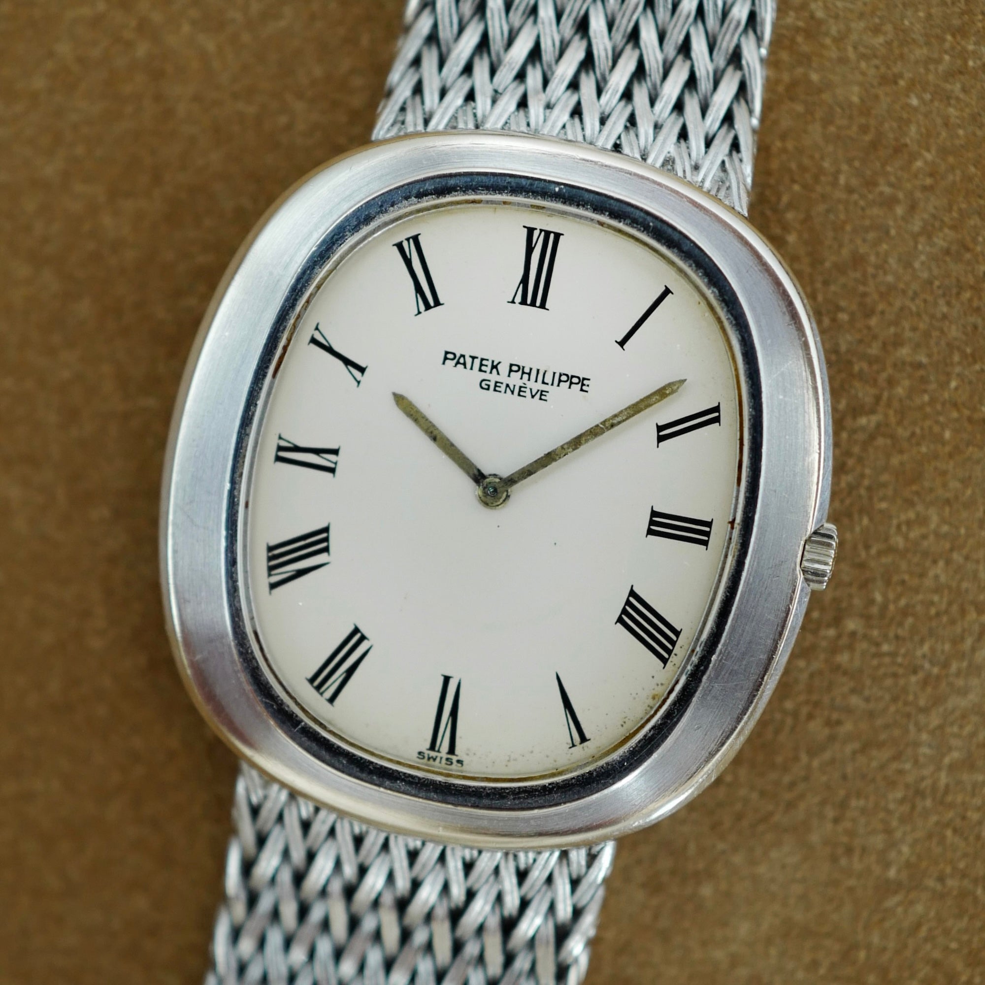 Patek Philippe White Gold Ellipse Ref. 3589