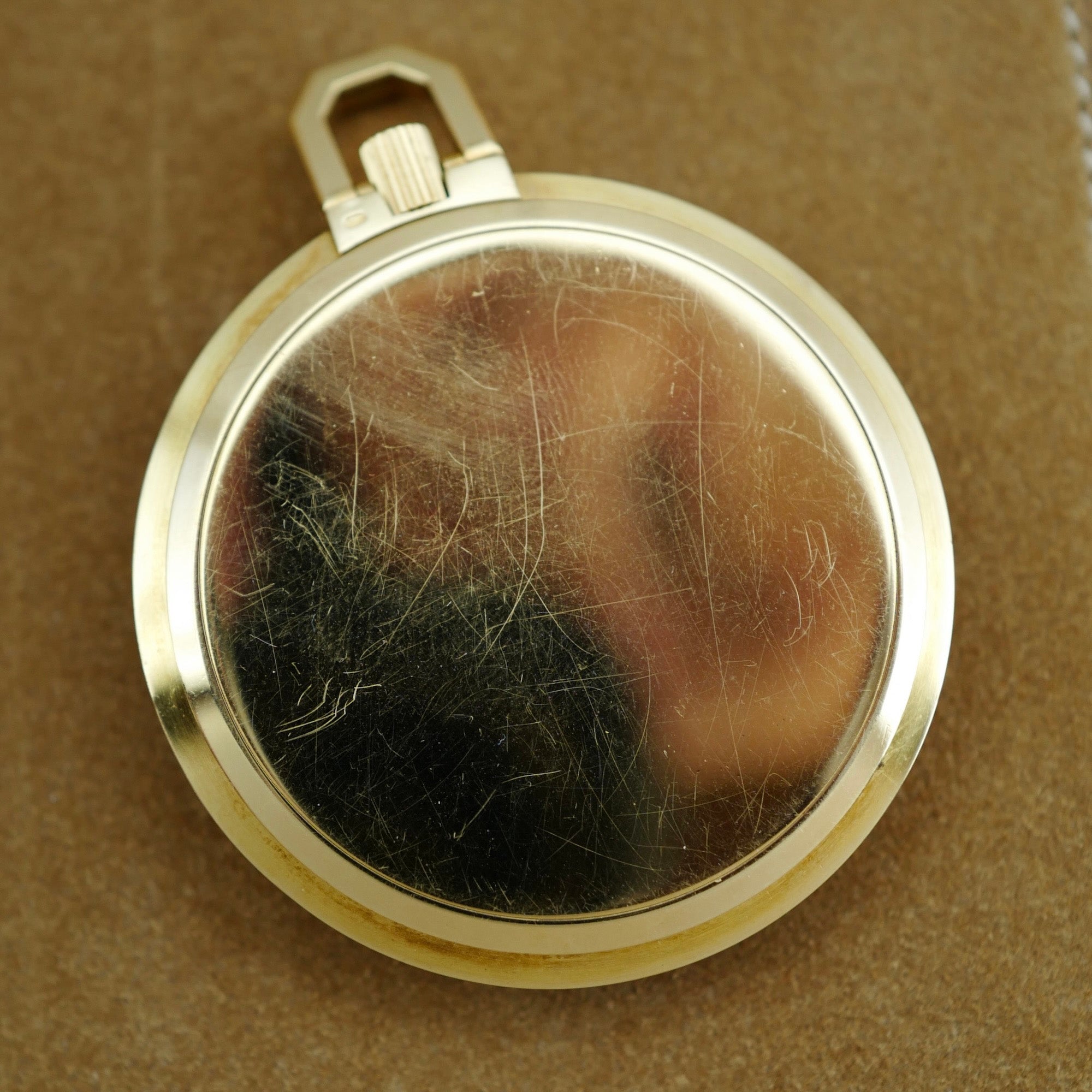 Patek Philippe Yellow Gold Pocket Watch Ref 770 Retailed by Gubelin (New Arrival)