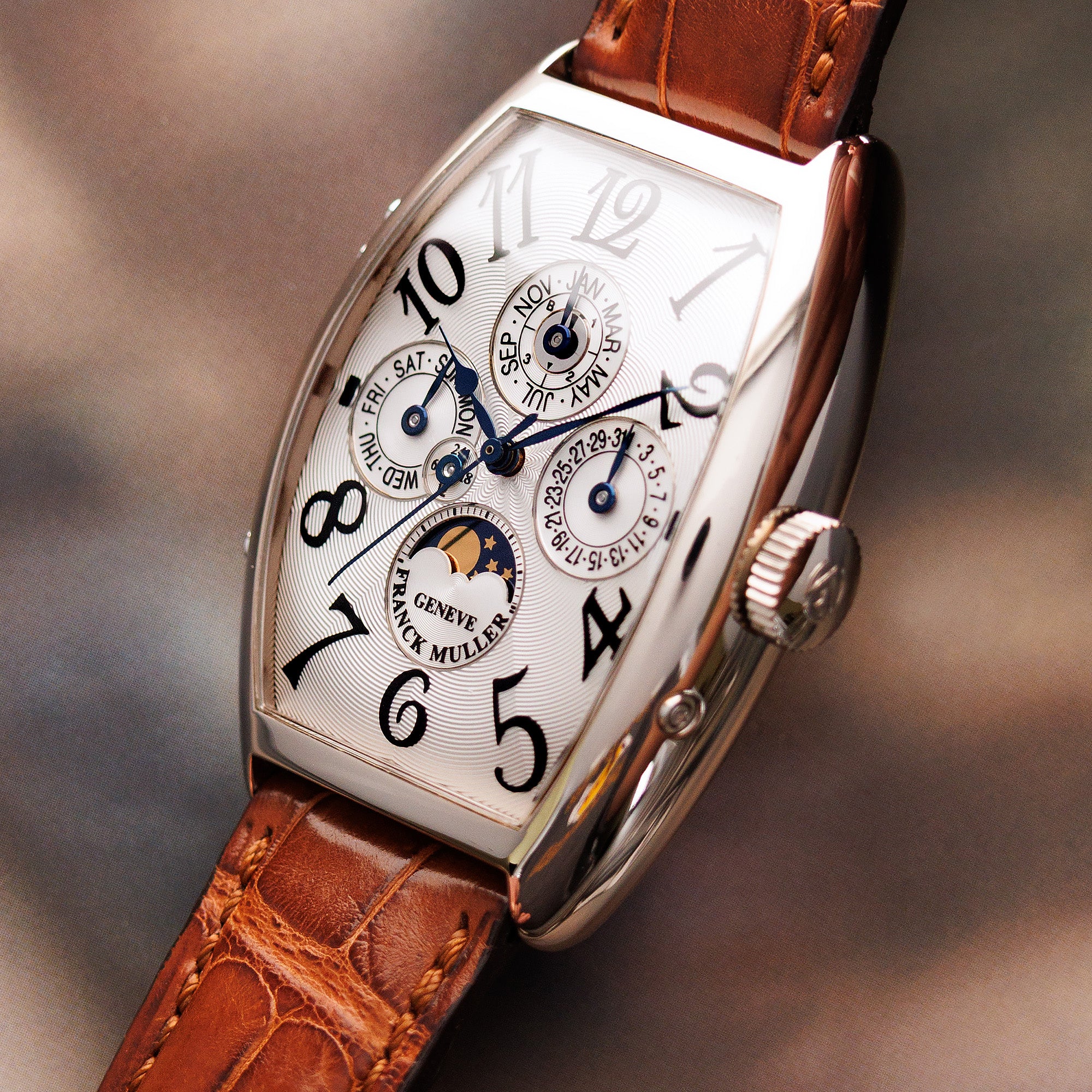 Franck Muller White Gold Perpetual Calendar Ref. 5850QP