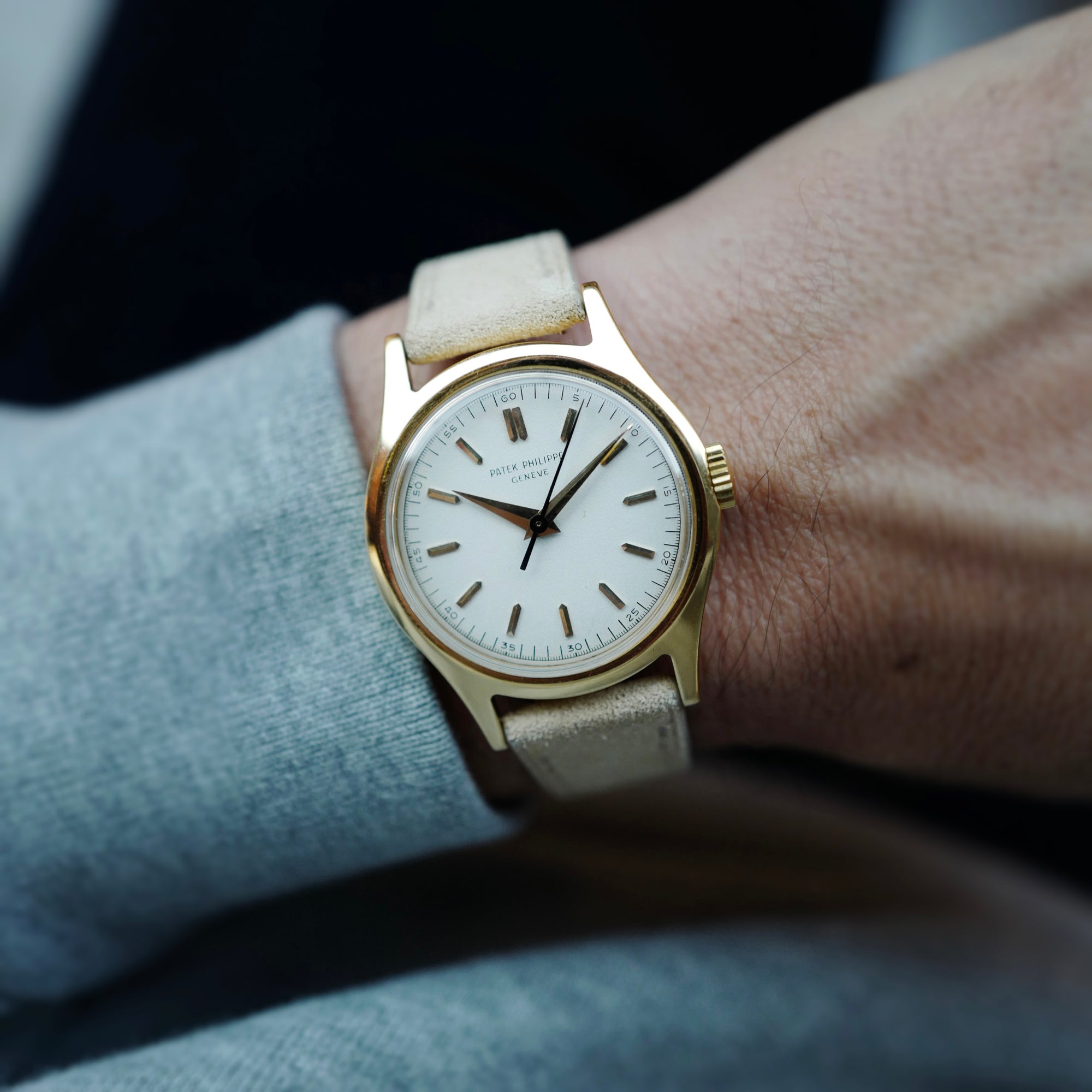 Patek Philippe - Patek Philippe Yellow Gold Calatrava Watch Ref. 565 (New Arrival) - The Keystone Watches