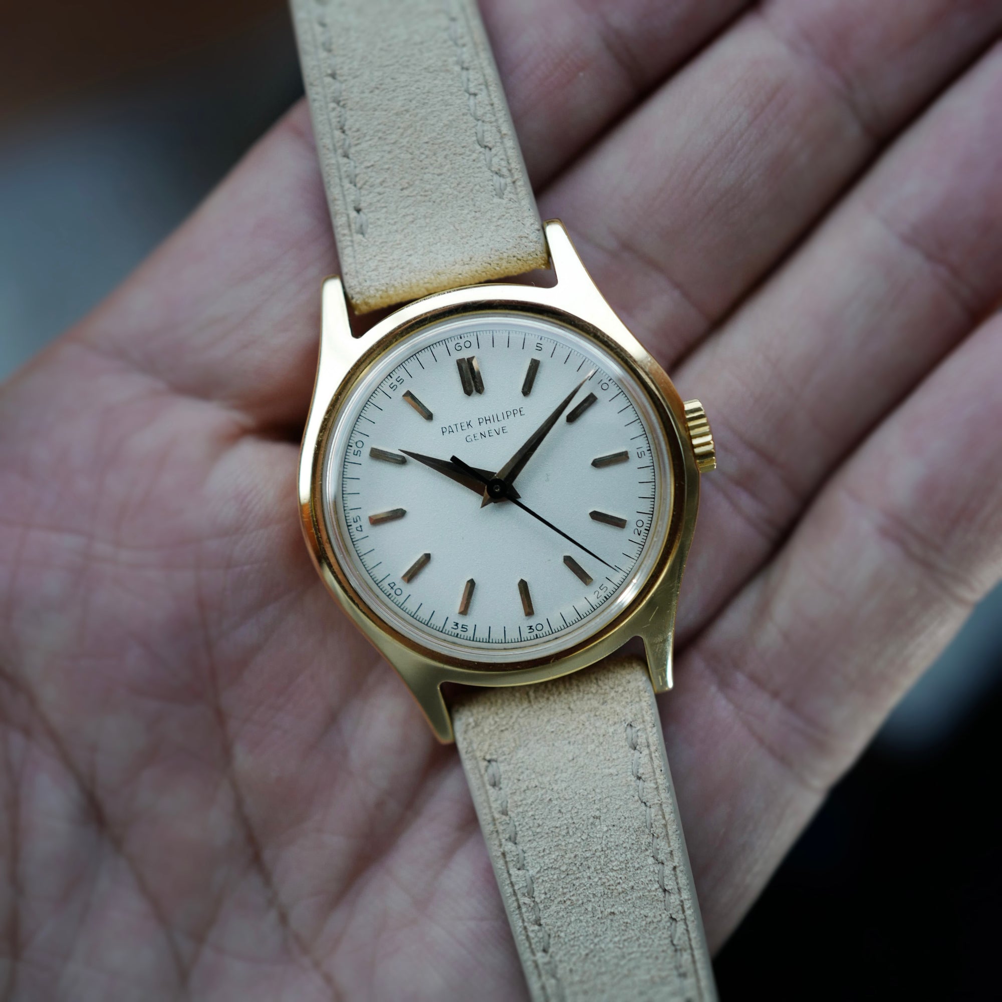 Patek Philippe - Patek Philippe Yellow Gold Calatrava Watch Ref. 565 (New Arrival) - The Keystone Watches