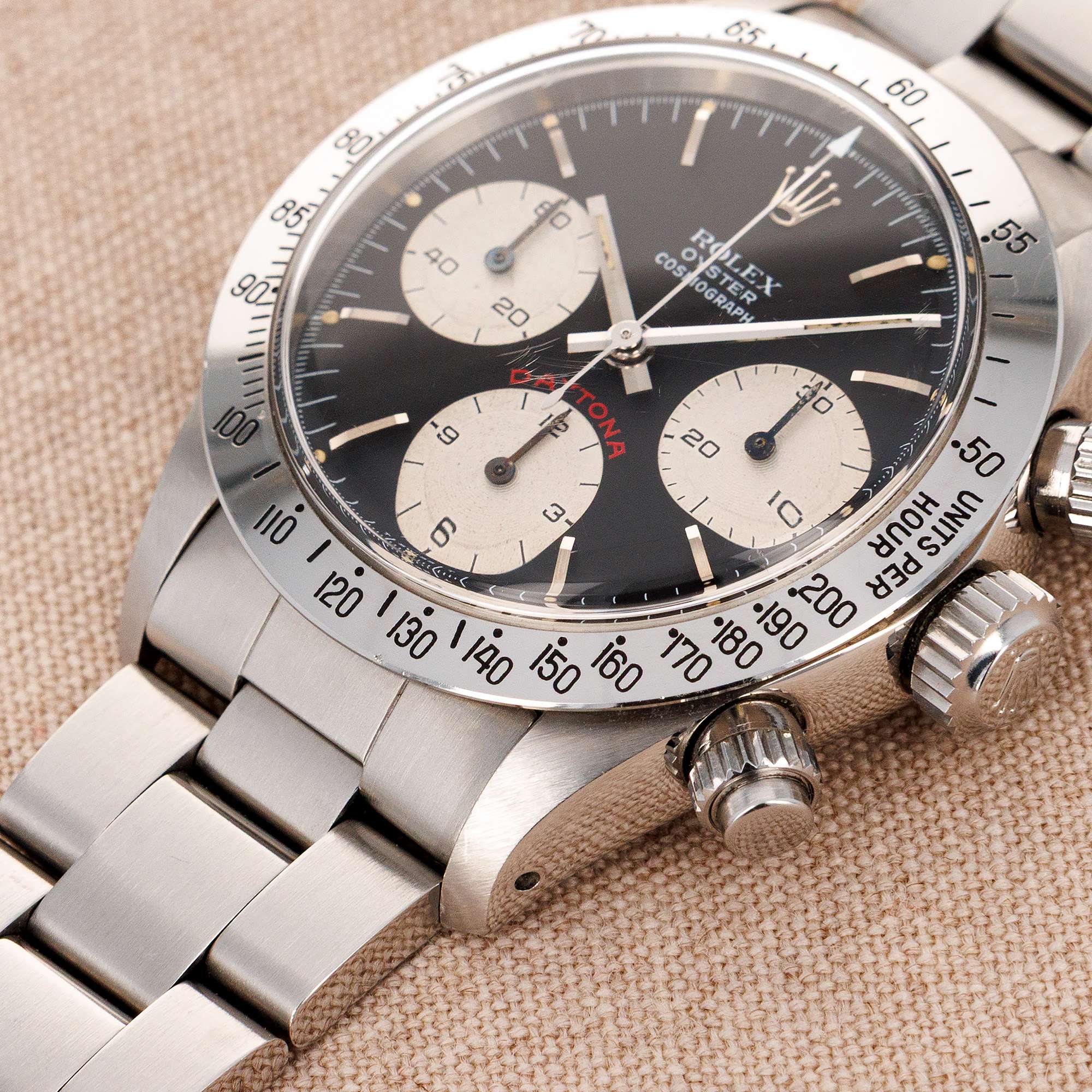Rolex - Rolex Steel Vintage Daytona Big Red Ref. 6265 - The Keystone Watches