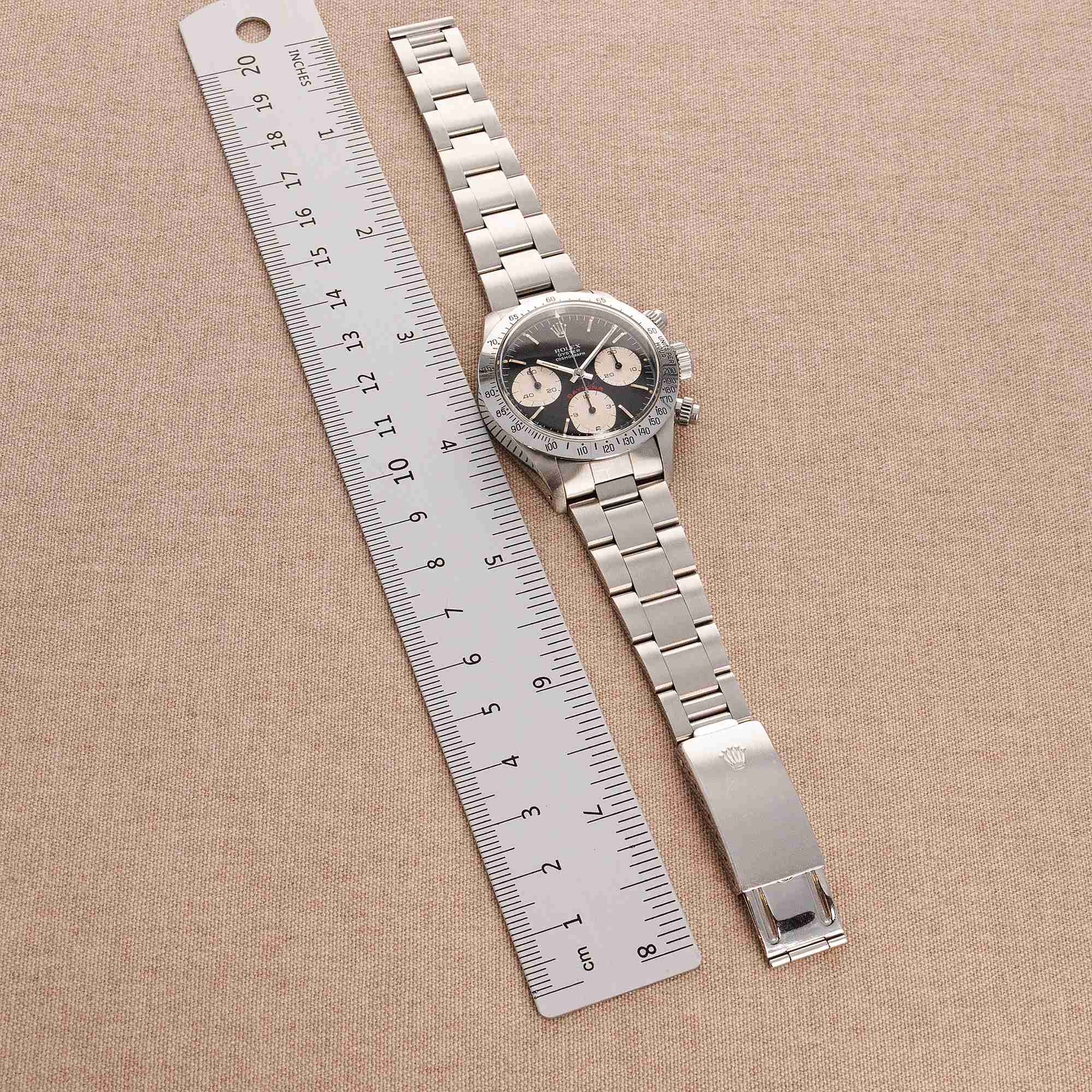 Rolex - Rolex Steel Vintage Daytona Big Red Ref. 6265 - The Keystone Watches