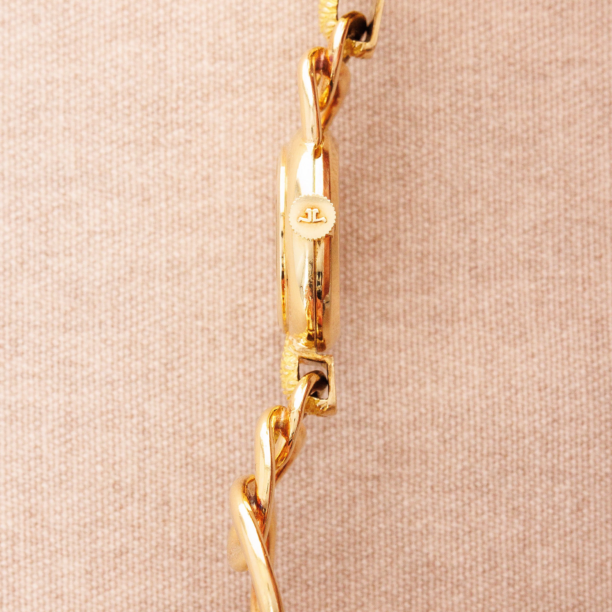 Hermes Yellow Gold Bracelet Watch