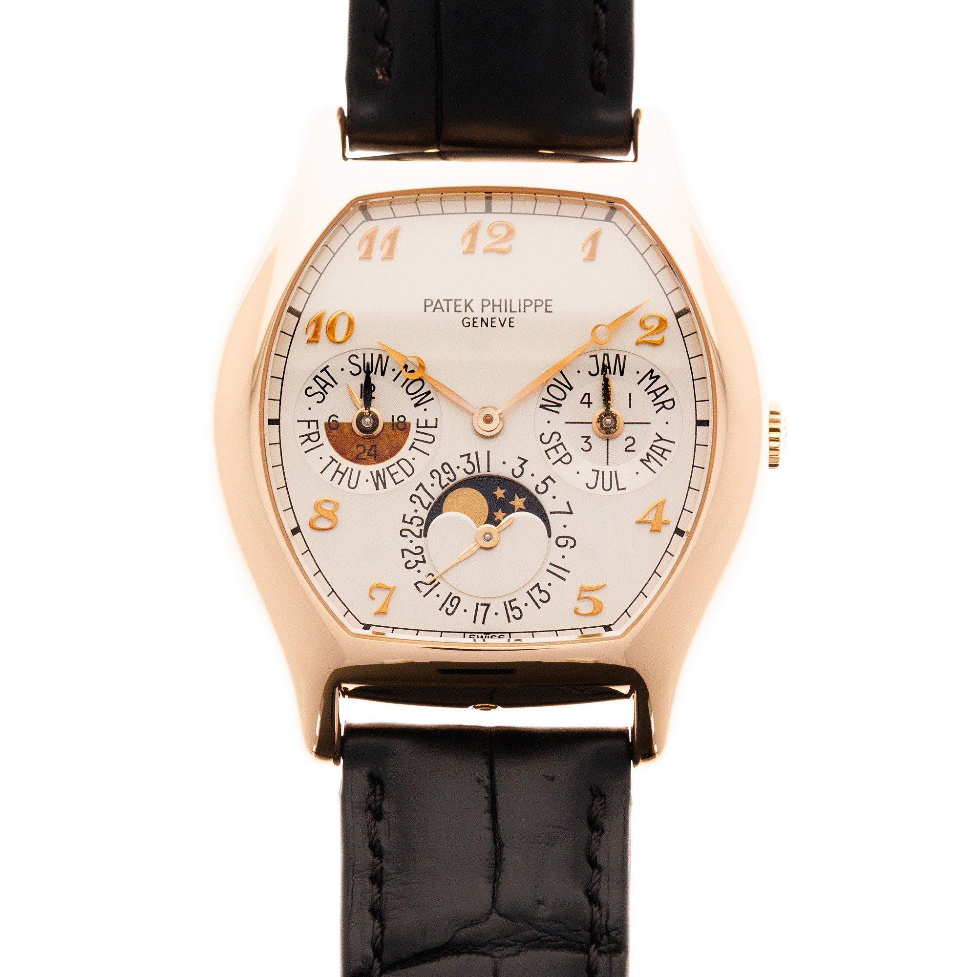 Patek Philippe Rose Gold Perpetual Calendar Watch Ref. 5040