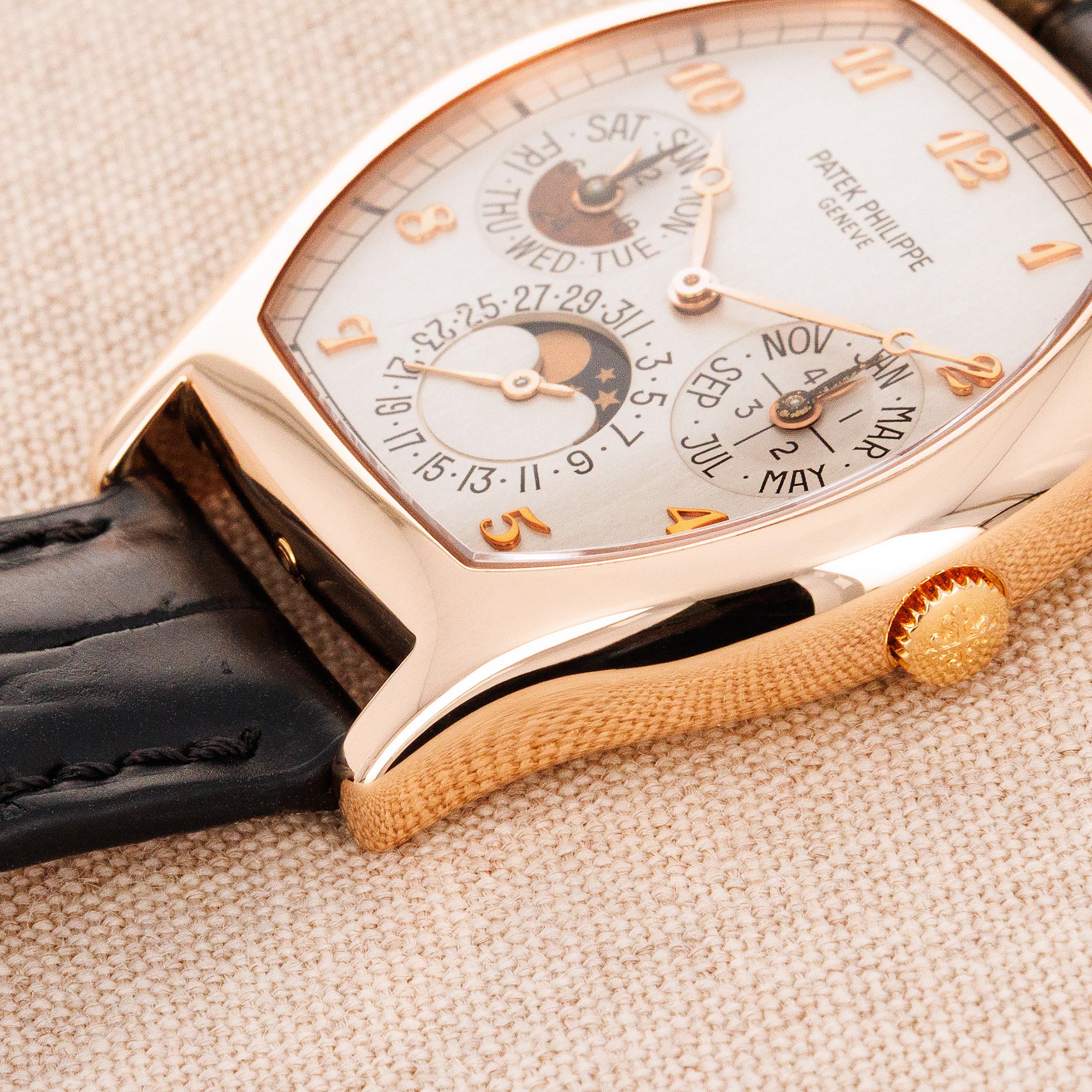 Patek Philippe Rose Gold Perpetual Calendar Watch Ref. 5040