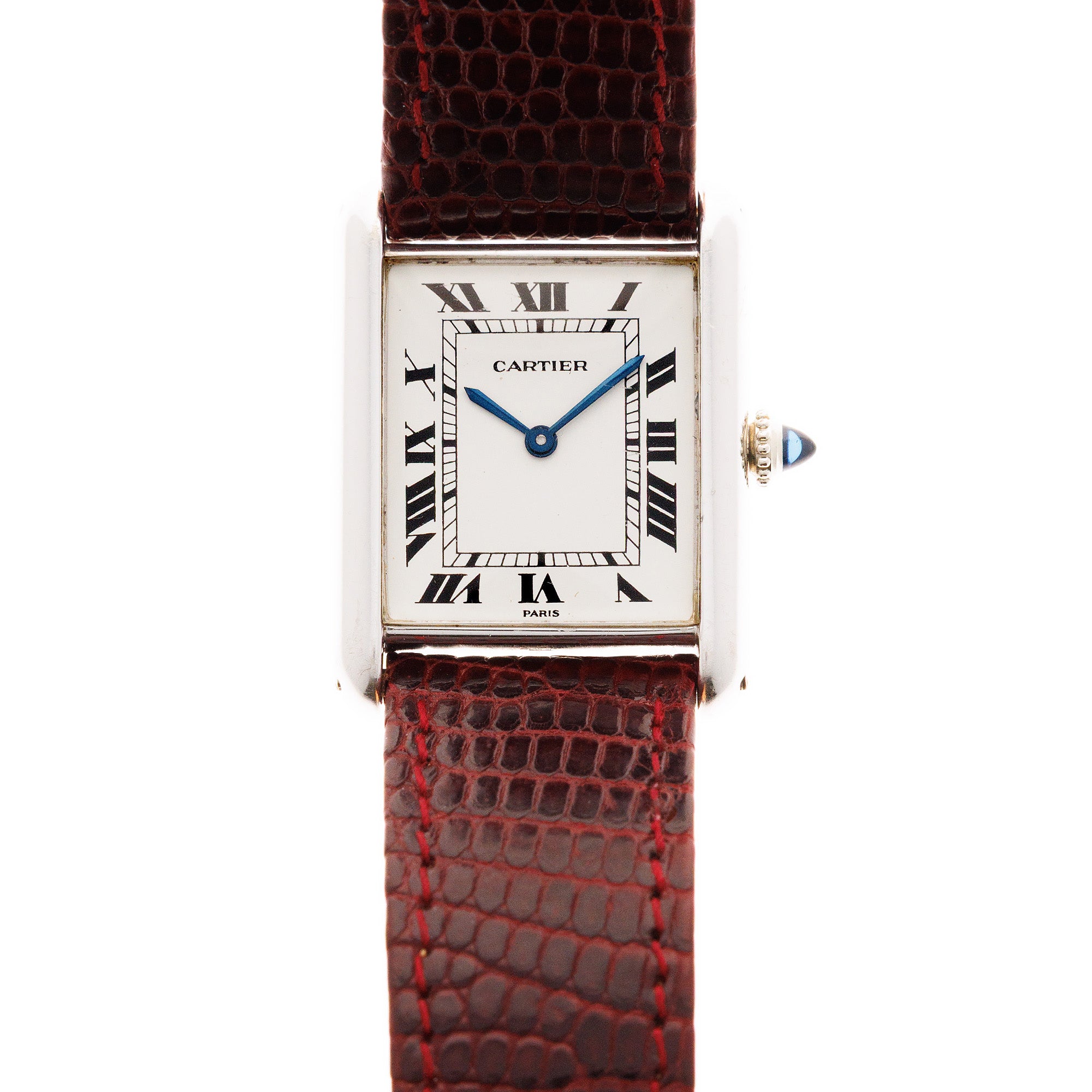 Cartier White Gold Tank Watch Ref. 78086