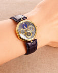 Gerald Genta - Gerald Genta Yellow Gold Octo Perpetual with Obsidian and Lapis Dial Ref. 2840.4 - The Keystone Watches