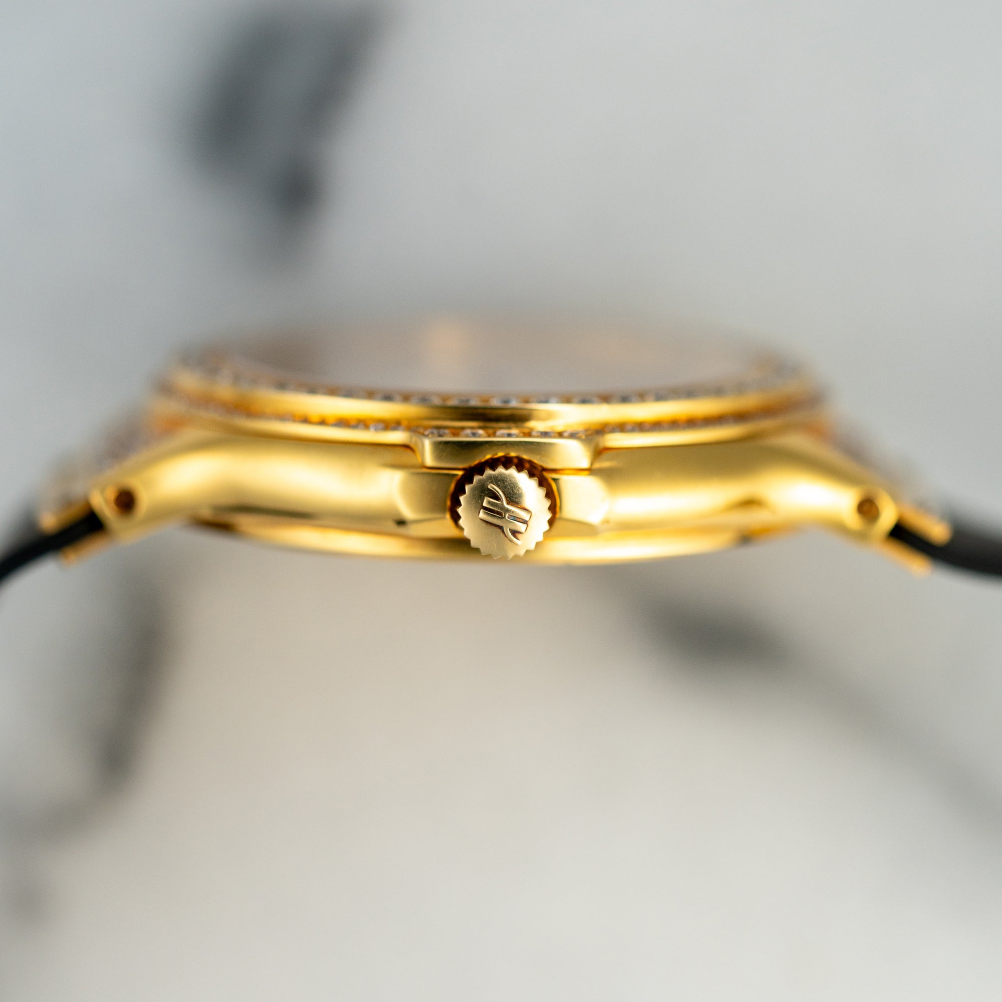 Hublot Yellow Gold MDM Red Enamel Tank Watch Ref. 1582.3