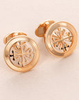 Patek Phillipe Rose Gold Calatrava Cufflinks (Objet)