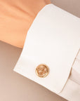 Patek Phillipe Rose Gold Calatrava Cufflinks (Objet)