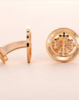 Patek Phillipe Rose Gold Calatrava Cufflinks (Objet)