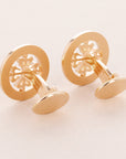 Patek Phillipe Rose Gold Calatrava Cufflinks (Objet)