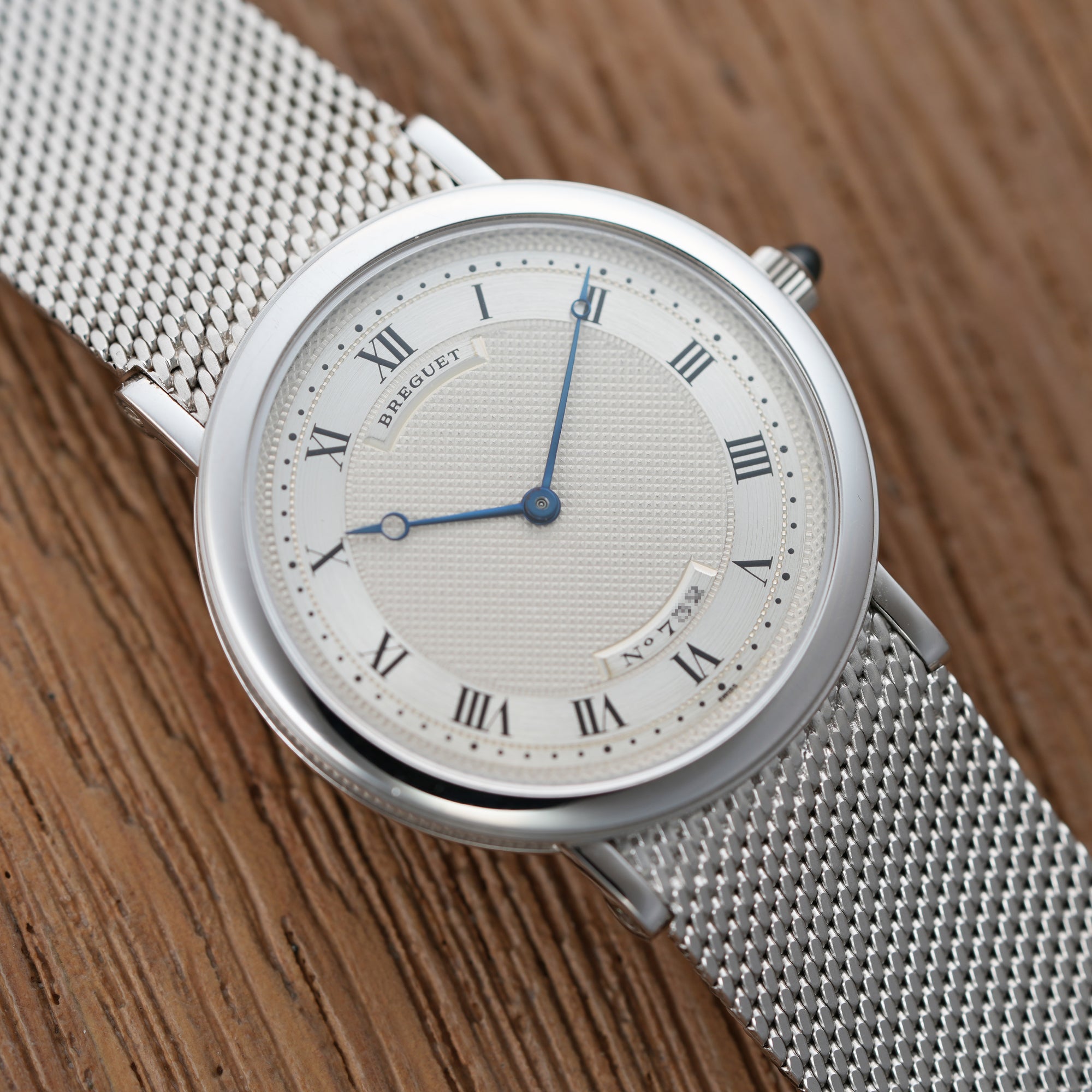 Breguet White Gold Classique Automatic Watch, Retailed by Chaumet (New Arrival)