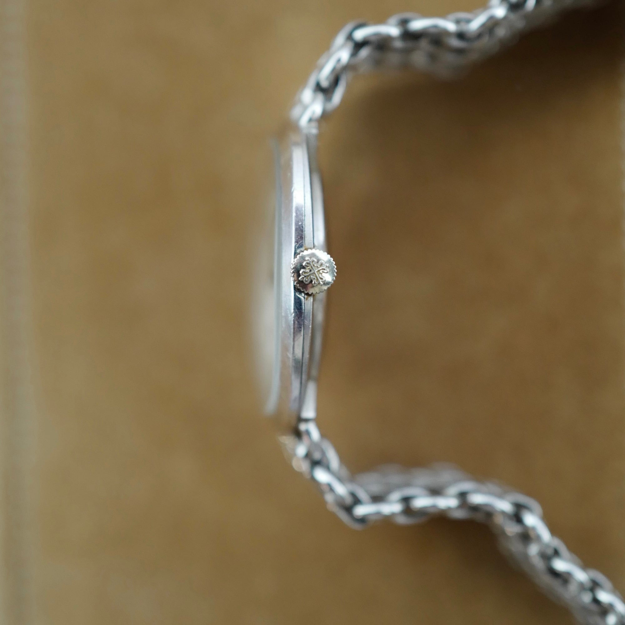Patek Philippe - Patek Philippe White Gold Golden Ellipse Watch Ref. 3644 on Chain JPE Band (New Arrival) - The Keystone Watches