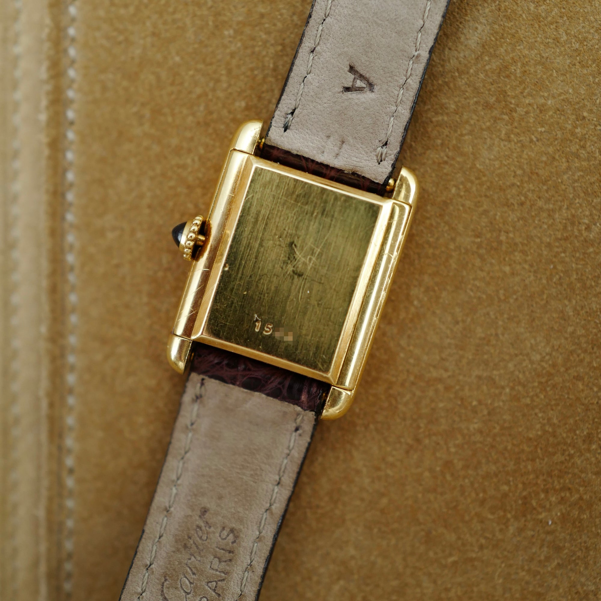 Cartier Yellow Gold Tank London