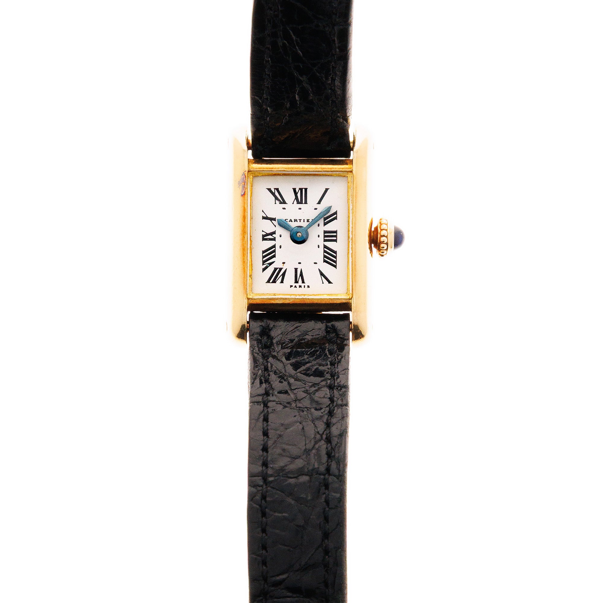 Cartier Yellow Gold Mini Tank, Circa 1970s