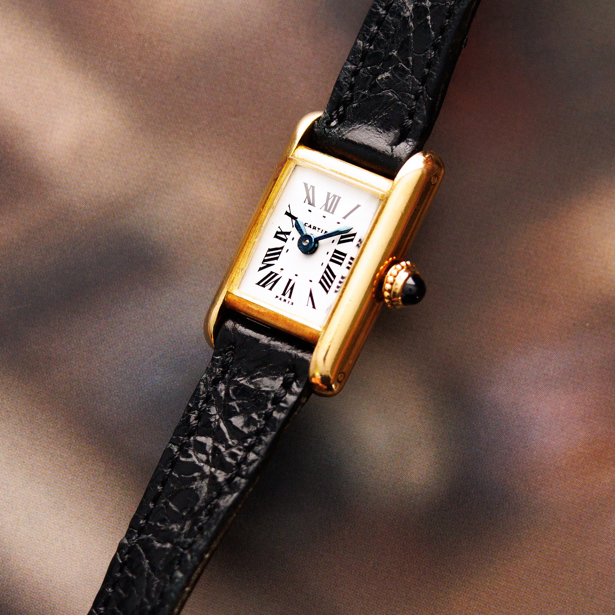 Cartier Yellow Gold Mini Tank, Circa 1970s