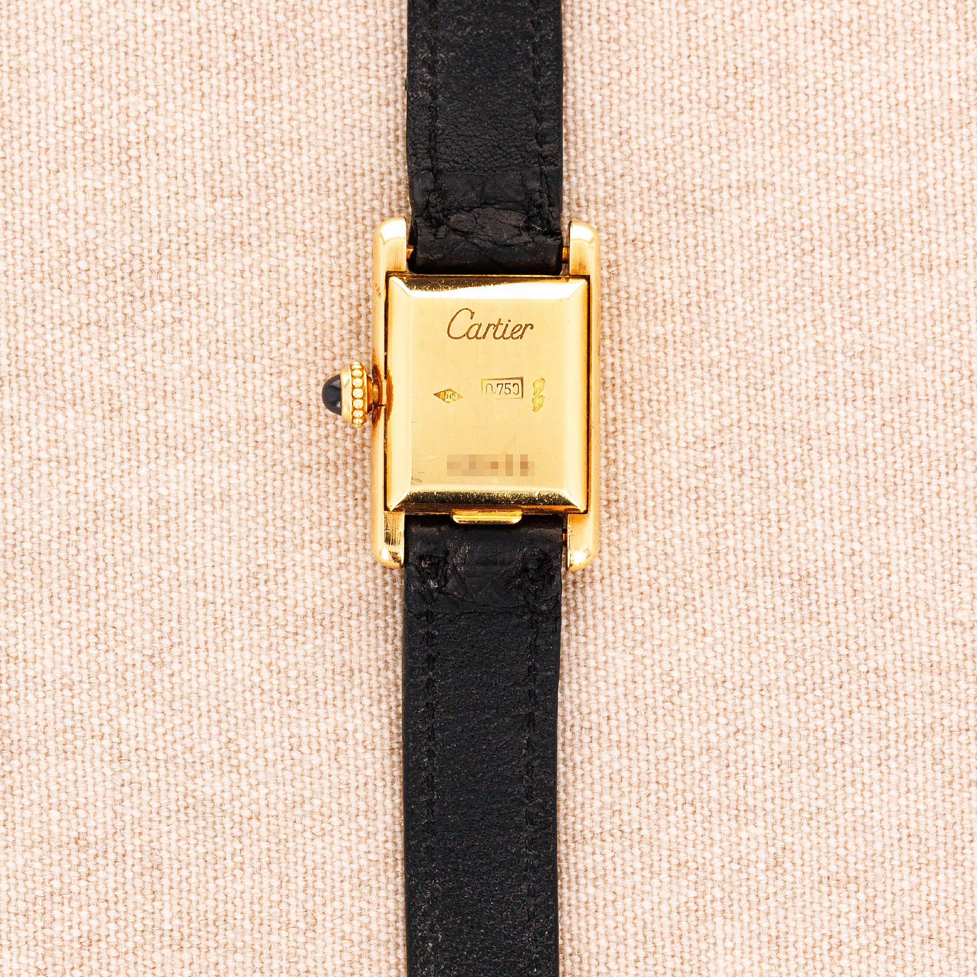 Cartier Yellow Gold Mini Tank, Circa 1970s