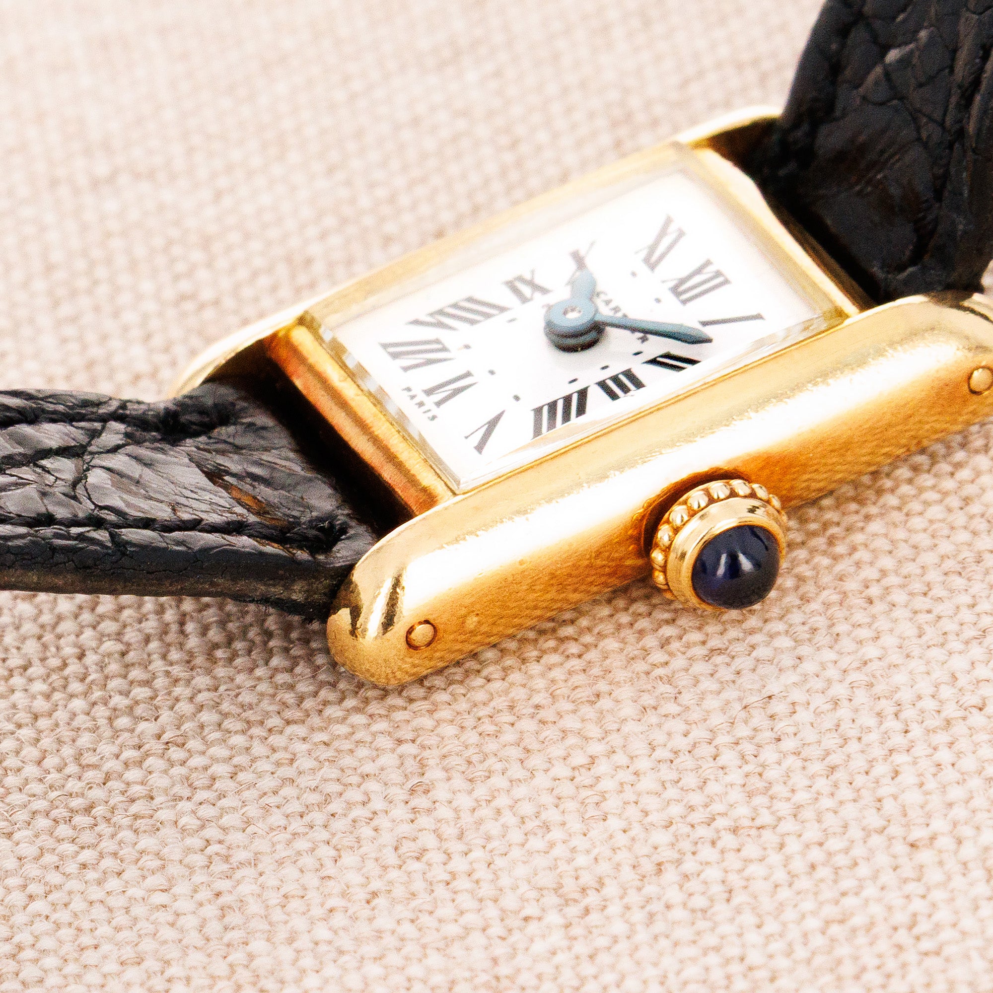 Cartier Yellow Gold Mini Tank, Circa 1970s