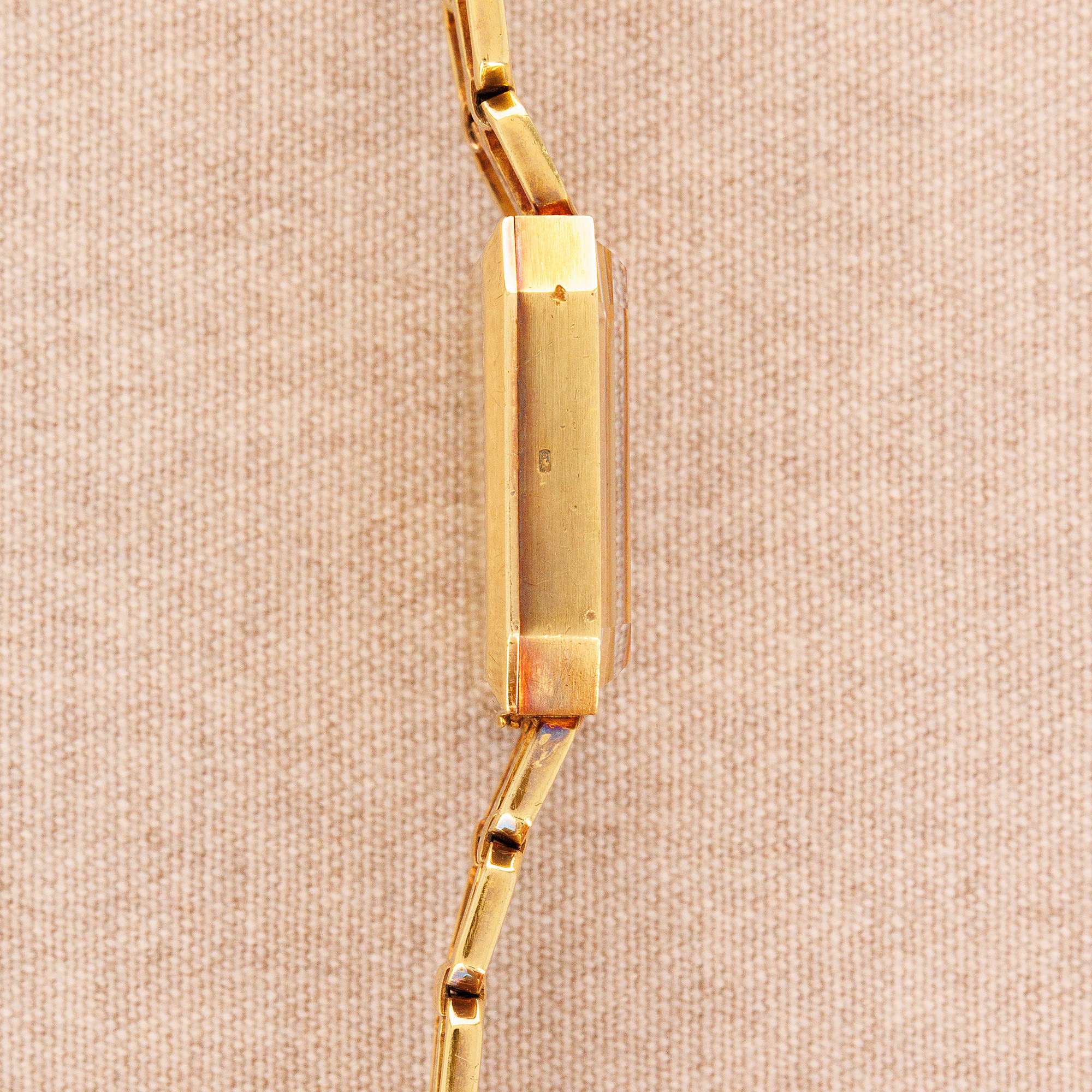 Omega Yellow Gold Vintage De Ville Bracelet Watch