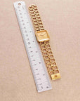 Omega Yellow Gold Vintage De Ville Bracelet Watch