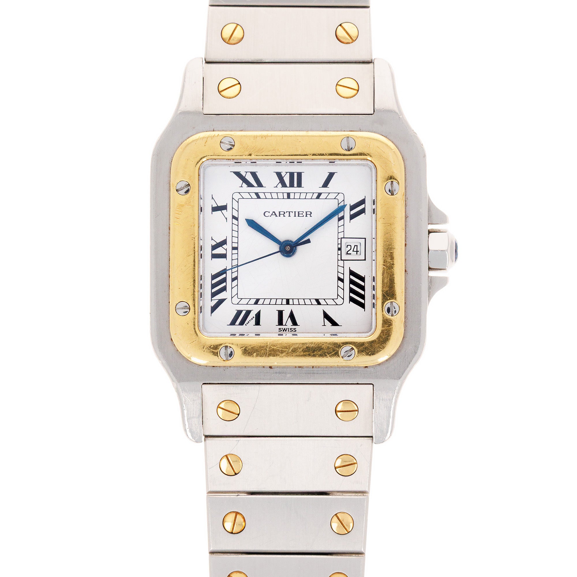 Cartier - Cartier Two-Tone Santos Automatic Ref. 2961 - The Keystone Watches