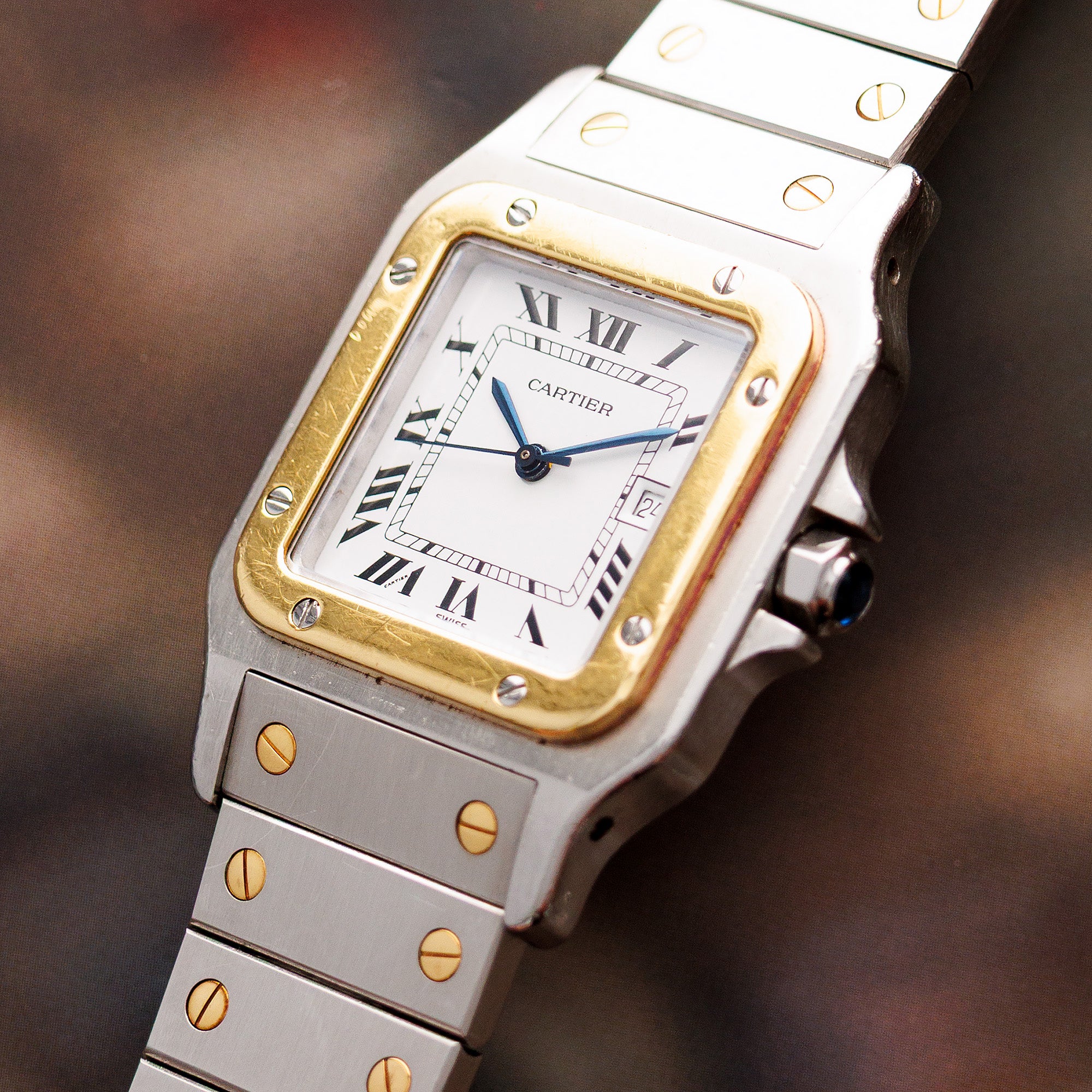 Cartier - Cartier Two-Tone Santos Automatic Ref. 2961 - The Keystone Watches