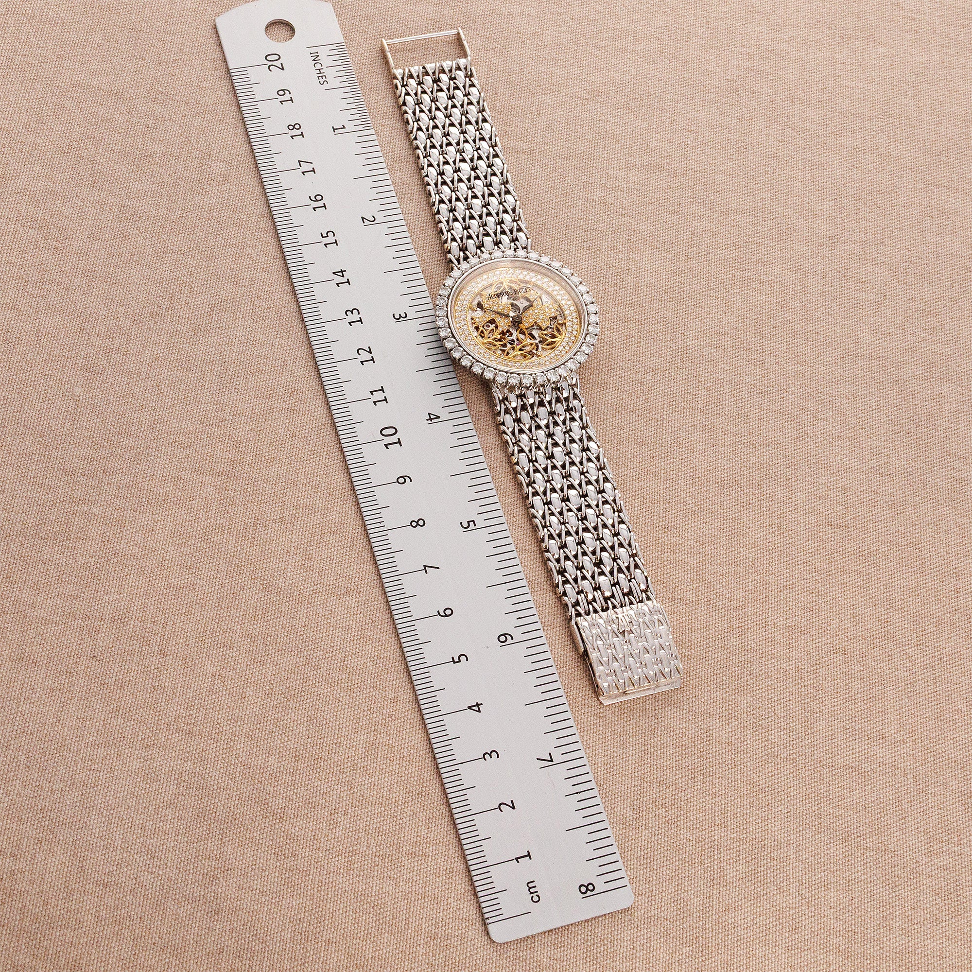 Audemars Piguet - Audemars Piguet White Gold Diamond Skeleton Birds Watch - The Keystone Watches