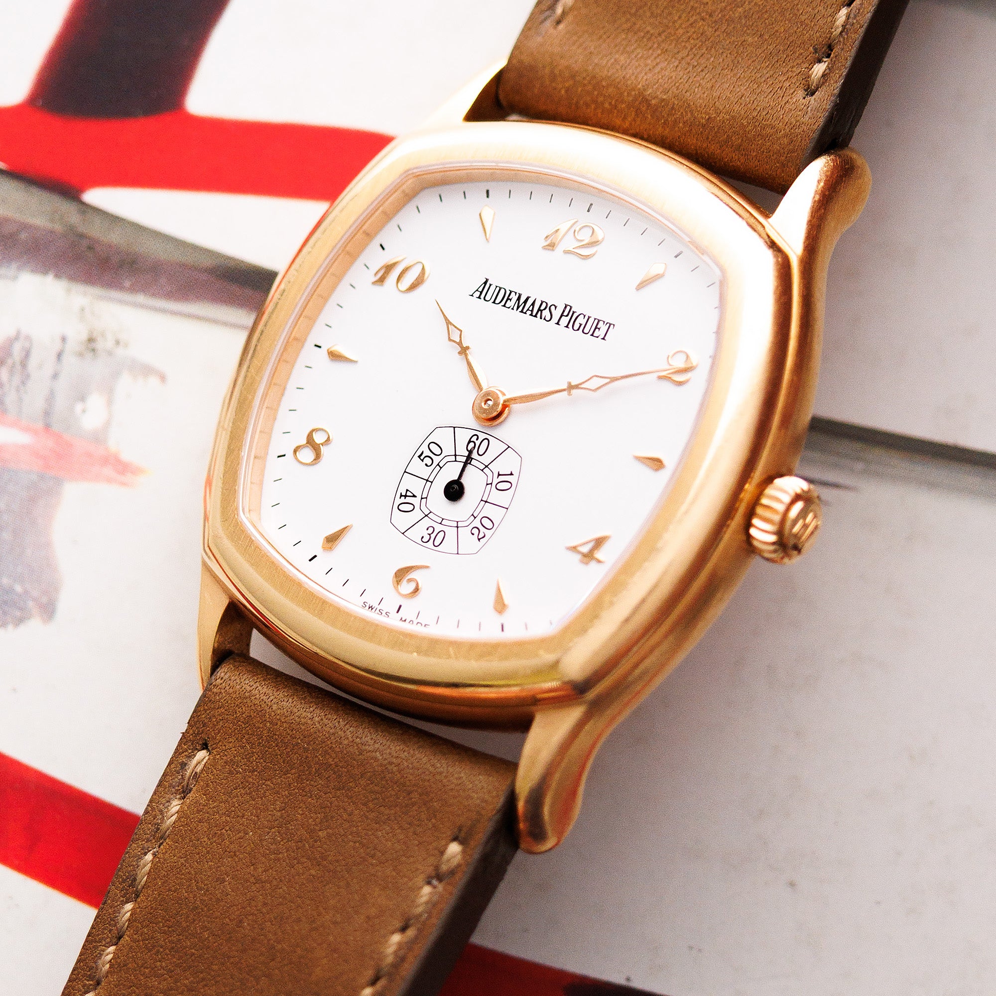 Audemars Piguet Rose Gold John Shaeffer Watch Ref. 4985OR, Anniversary Edition