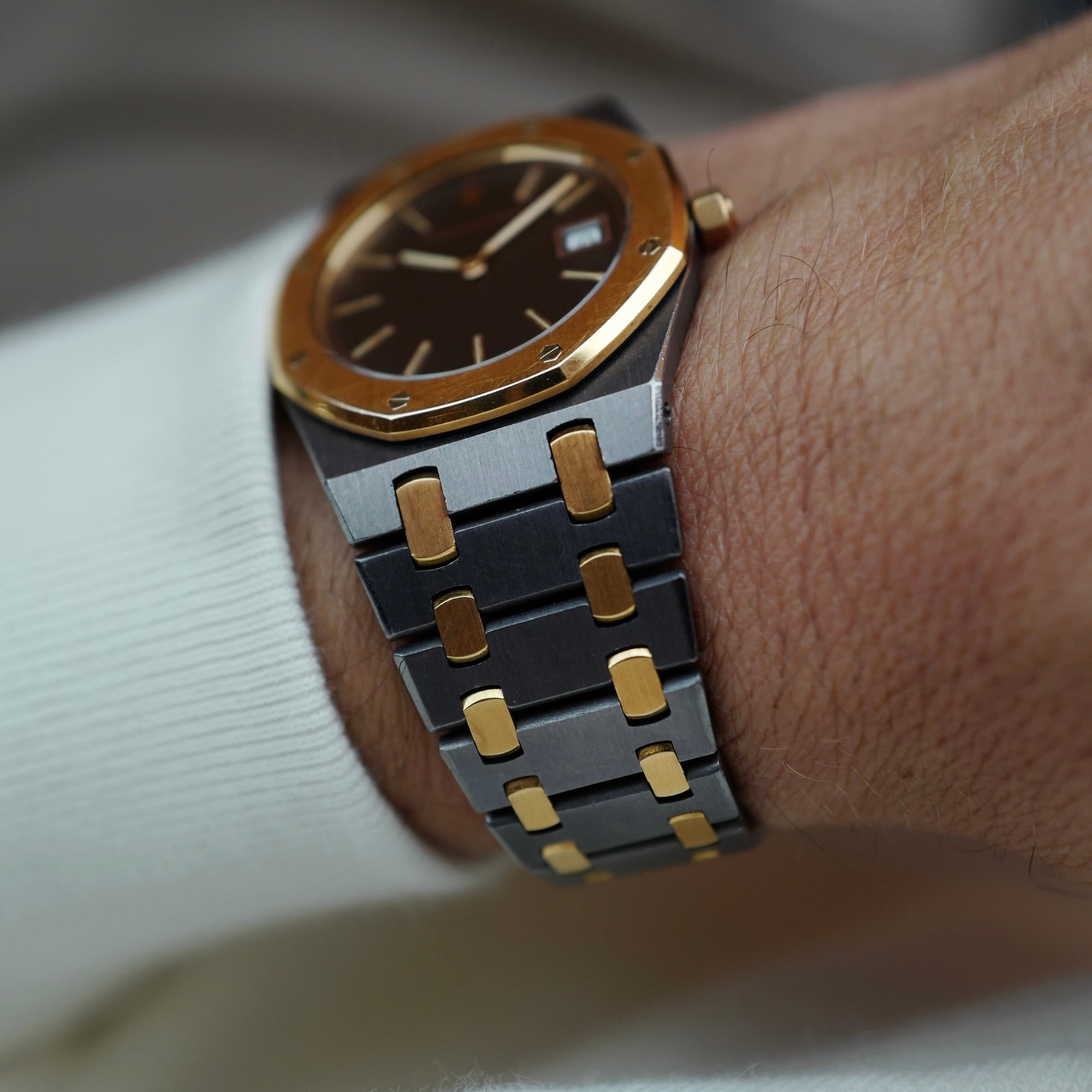 Audemars Piguet Tantalum and Rose Gold Royal Oak Ref. 56175 (New Arrival)