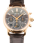 Patek Philippe Rose Gold Split Seconds Perpetual Calendar Chronograph Ref. 5204R