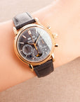 Patek Philippe Rose Gold Split Seconds Perpetual Calendar Chronograph Ref. 5204R