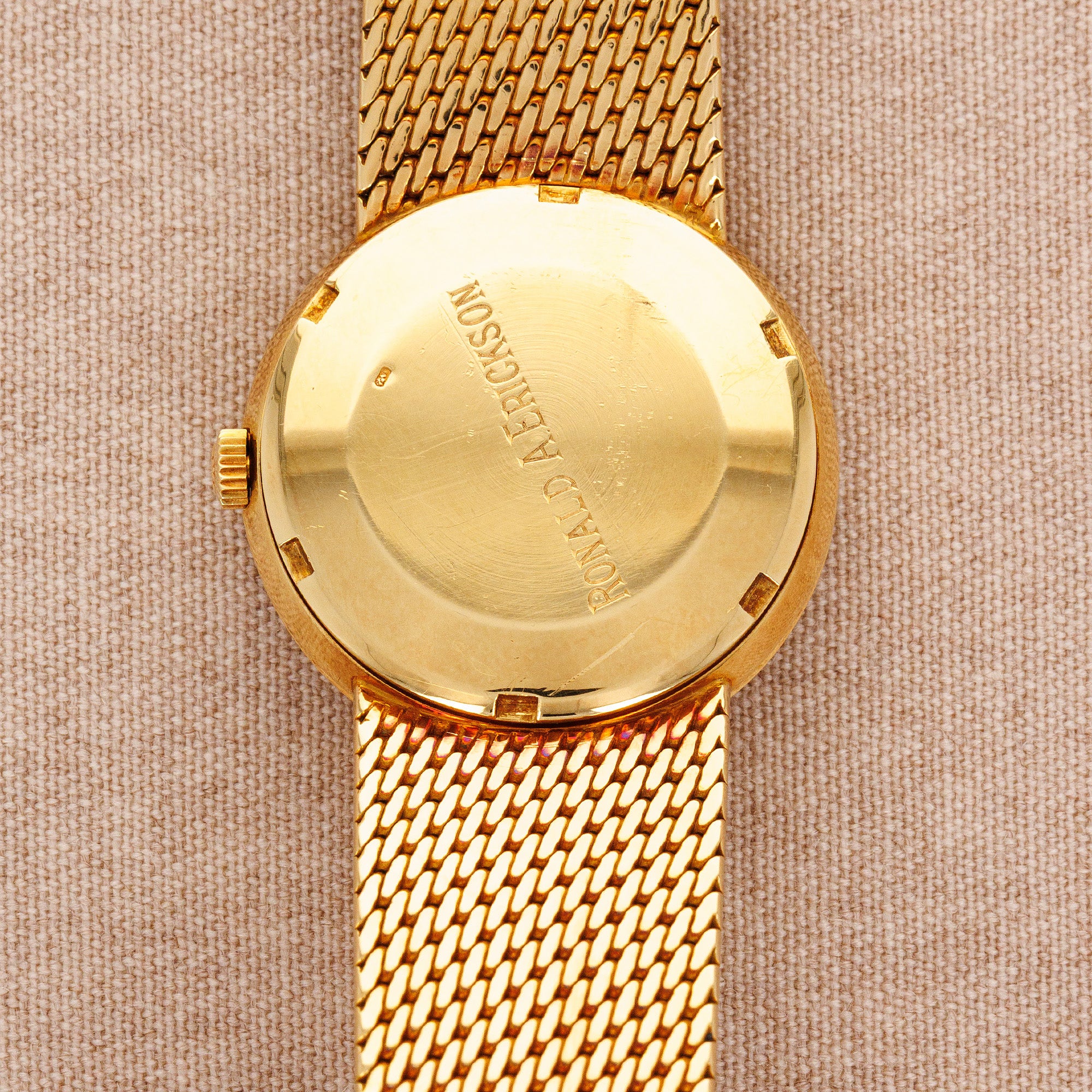 Patek Philippe Yellow Gold Calatrava Ref. 3440 with Yellow Gold GF Band