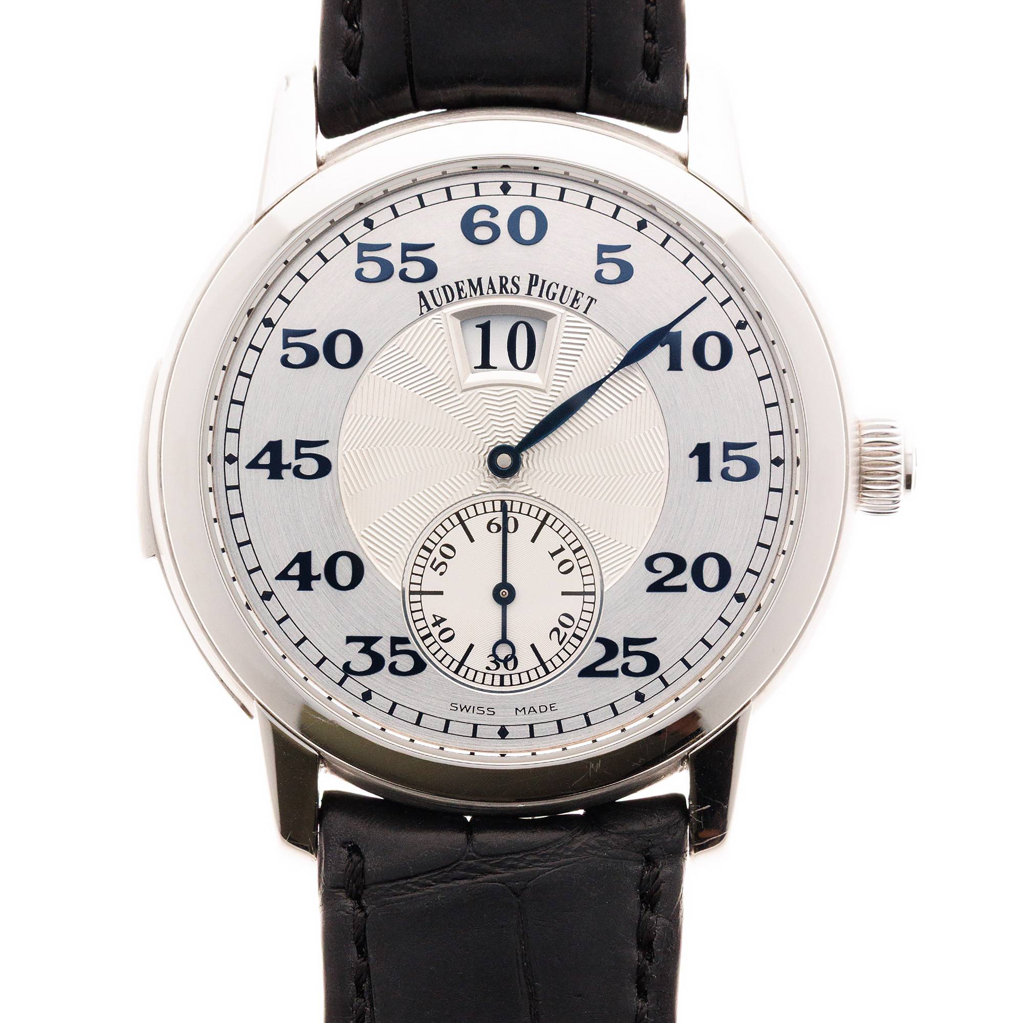 Audemars Piguet Platinum Jump Hour Minute Repeater Ref. 26151